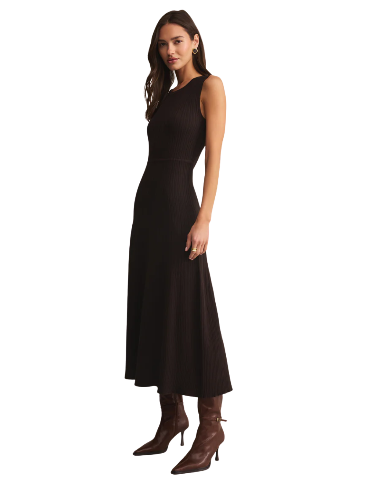 Elba Ribbed Sweater Dress