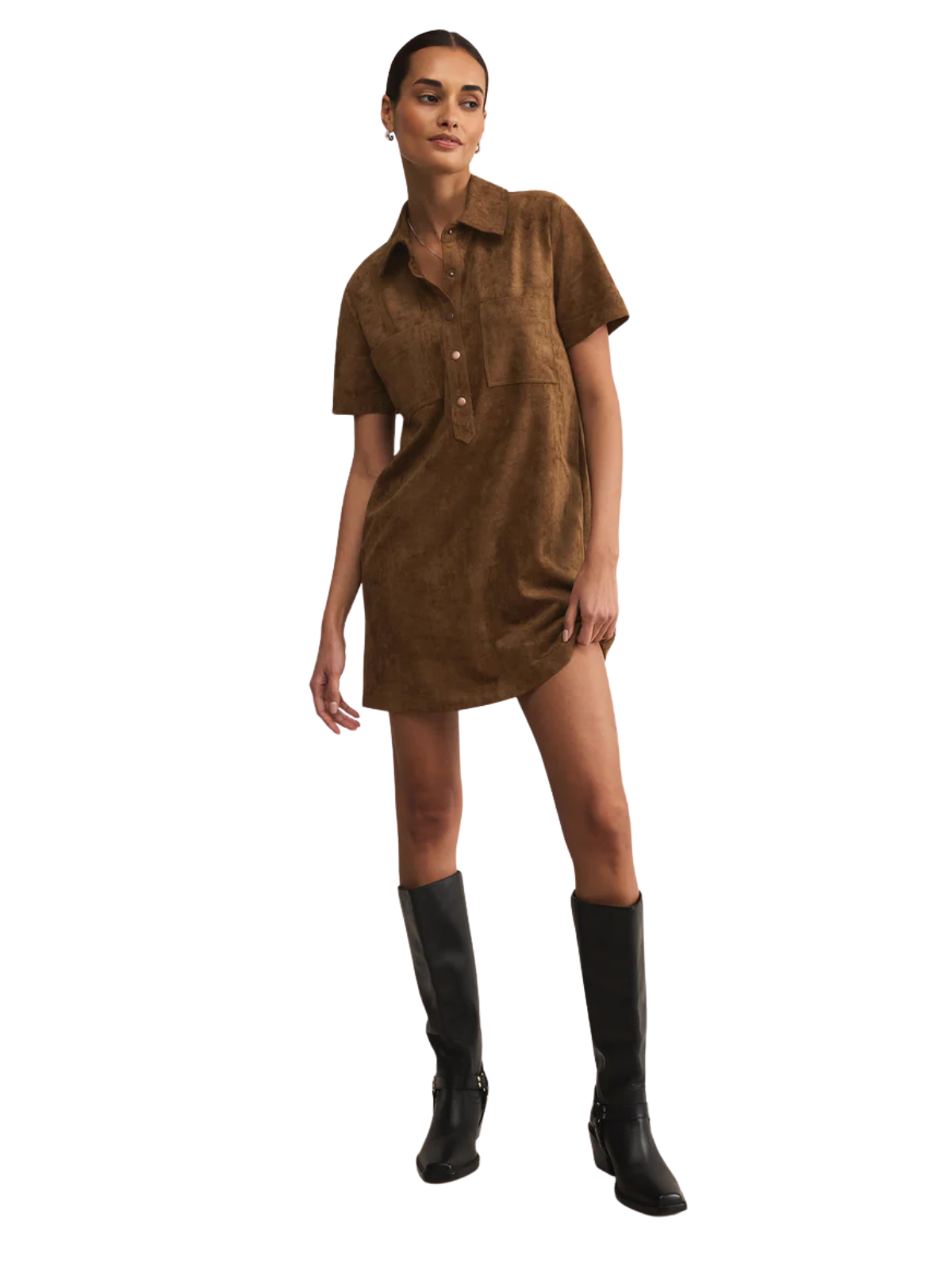 Sydney Sueded Mini Dress