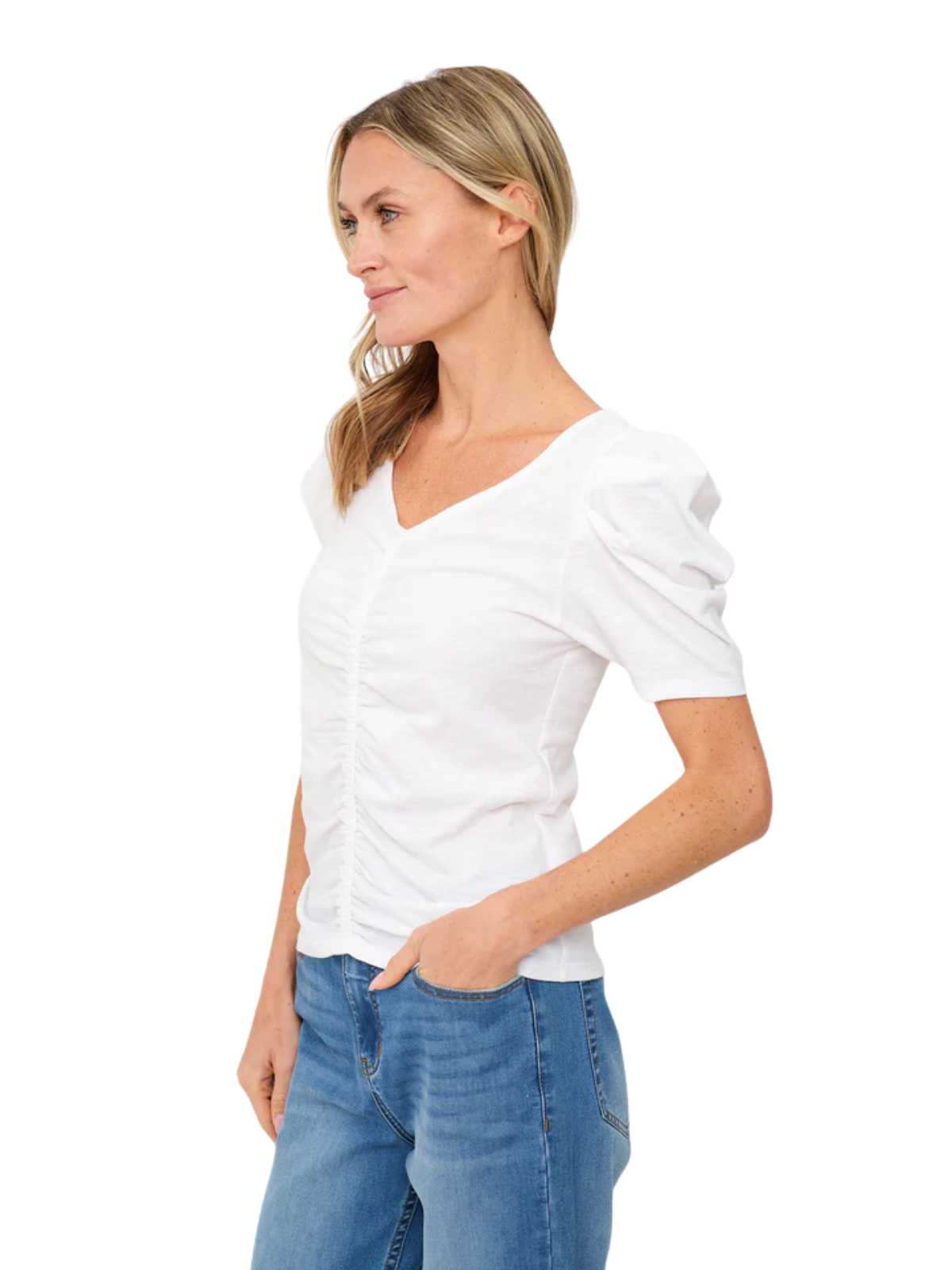 Camila Ruched Tee