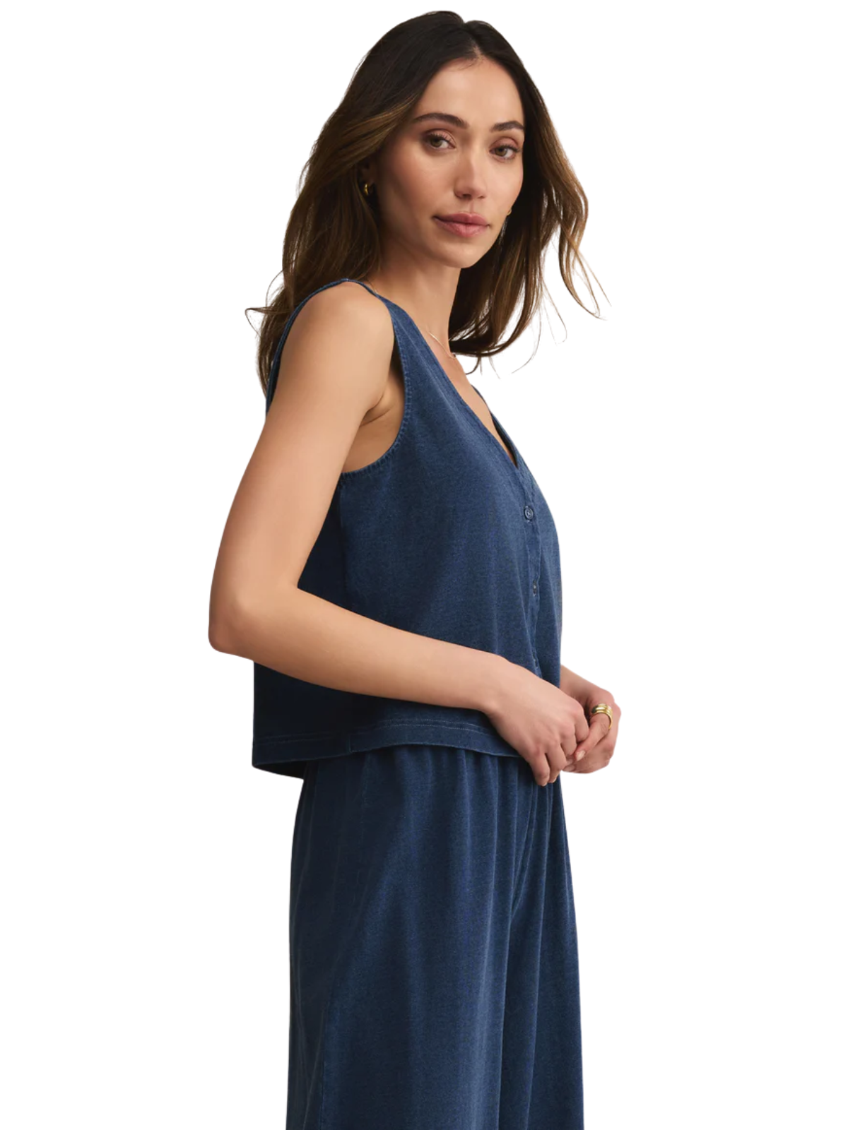 Solace Denim Top