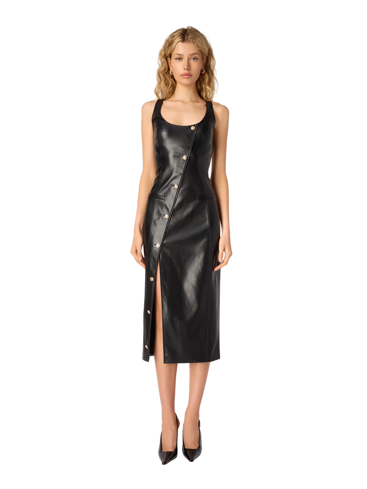 Kirby Vegan Leather Dress