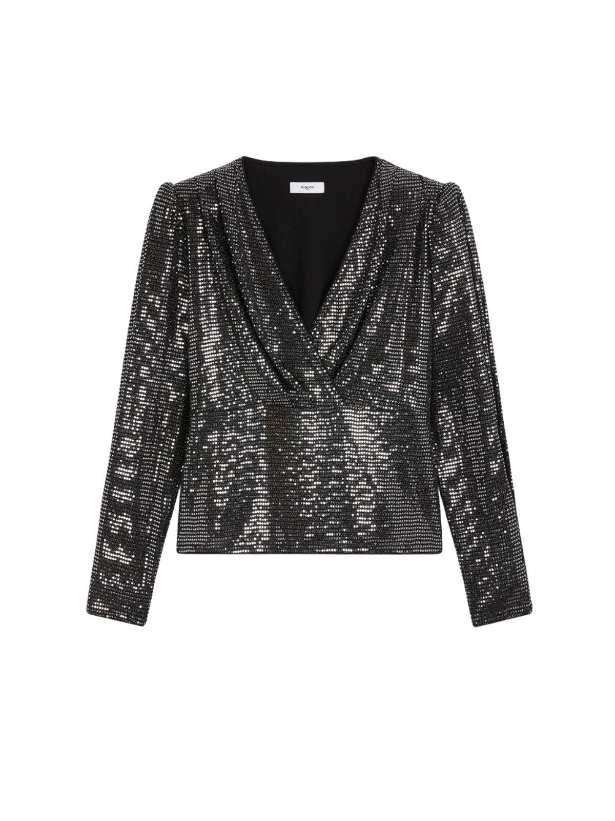 Lorena Metallic Blouse