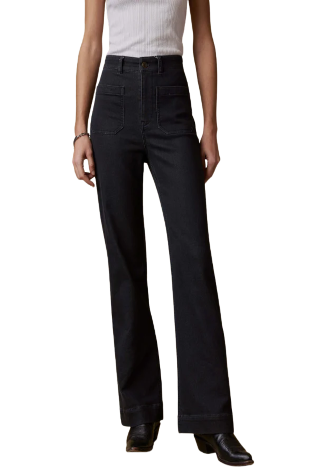 Stretch Terry Patch Jean