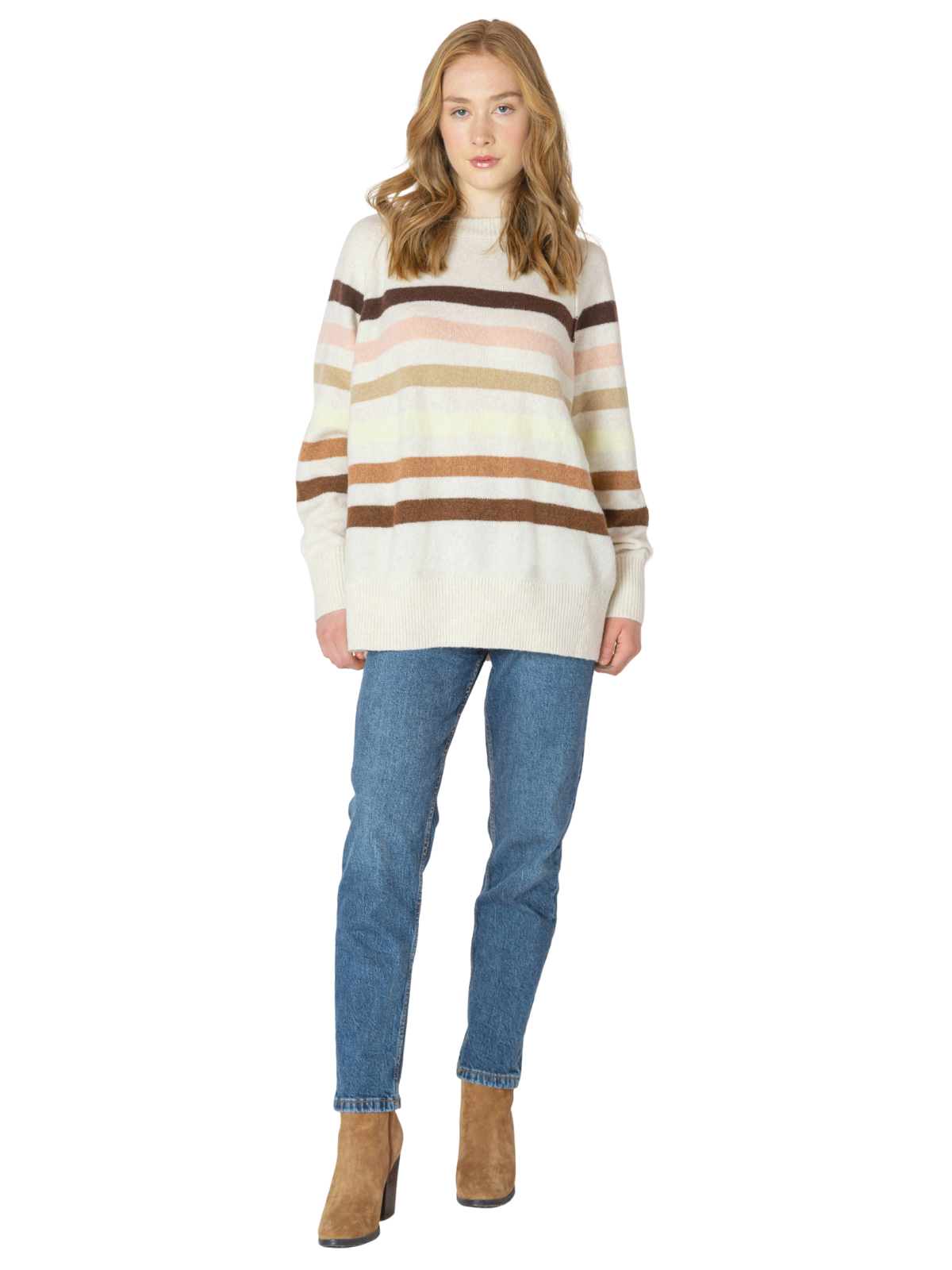 Oversized Stripe Sweater