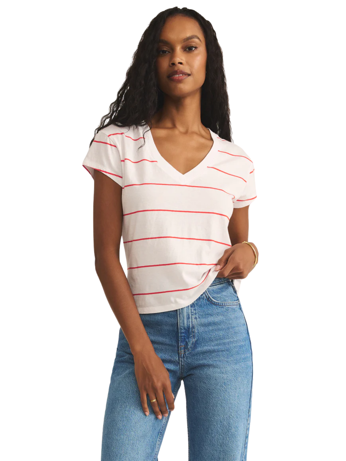 Modern V-Neck Tee