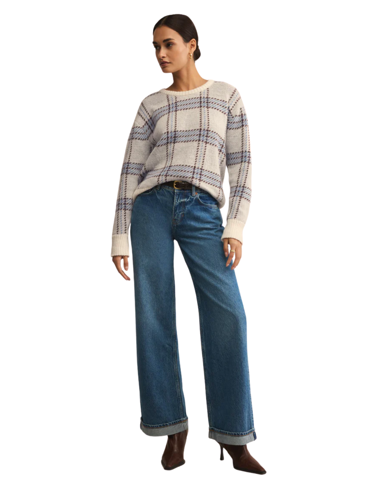 Junction Plaid Sweater