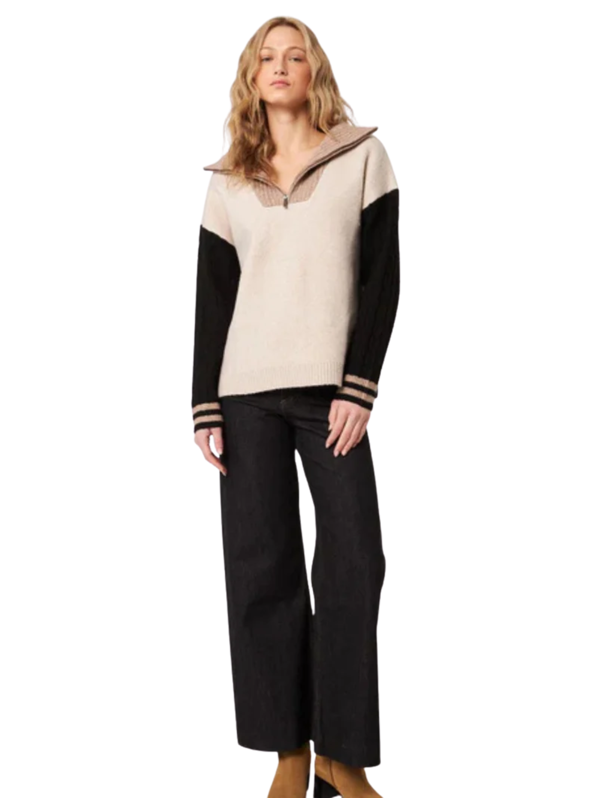 Gary Colorblock Sweater