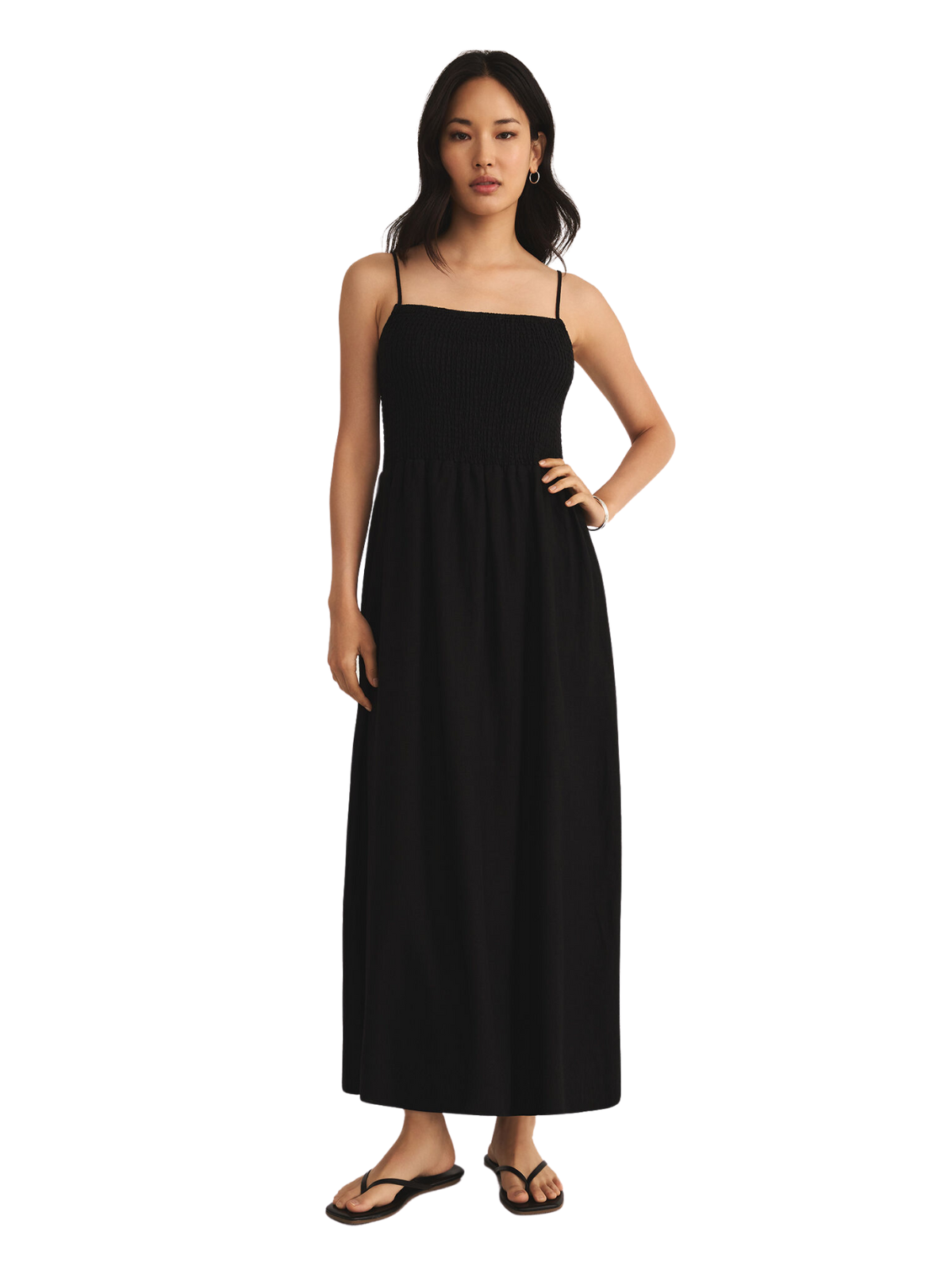 Bayside Linen Maxi Dress