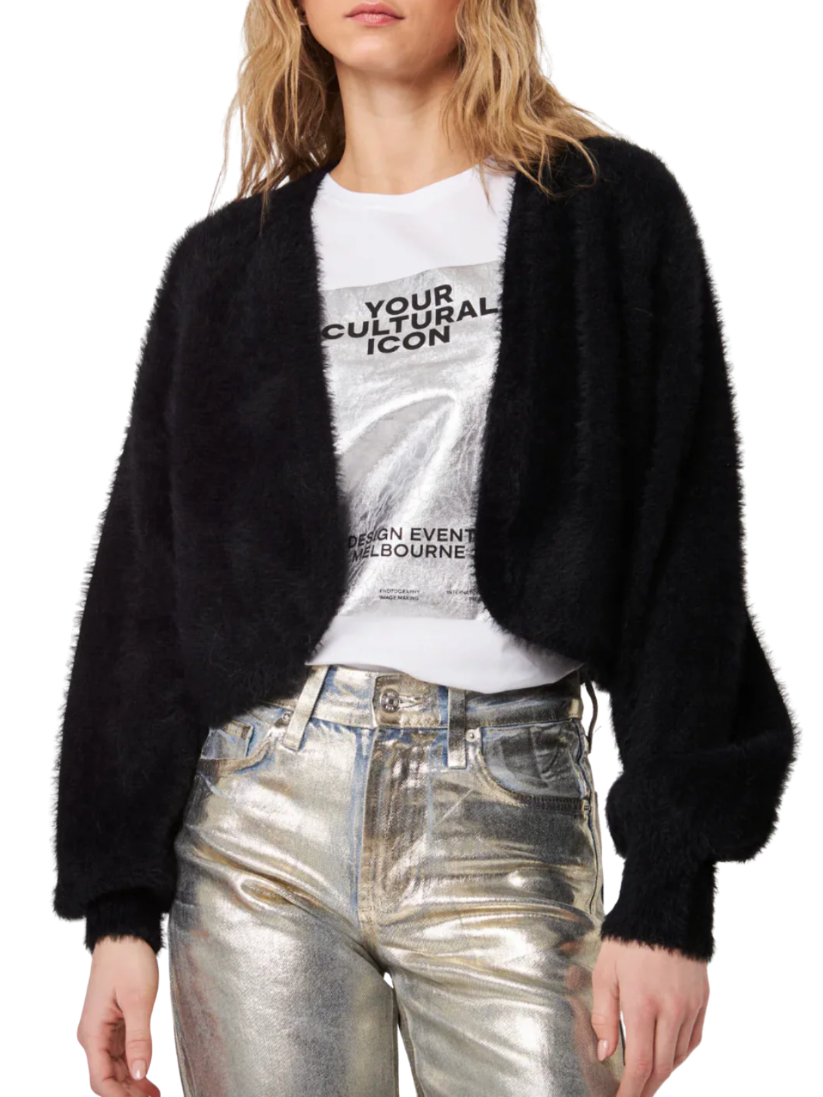 Emmer Fuzzy Cardigan