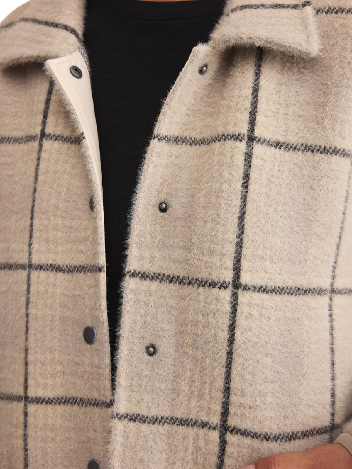 Bronx Plaid Sweater Jacket