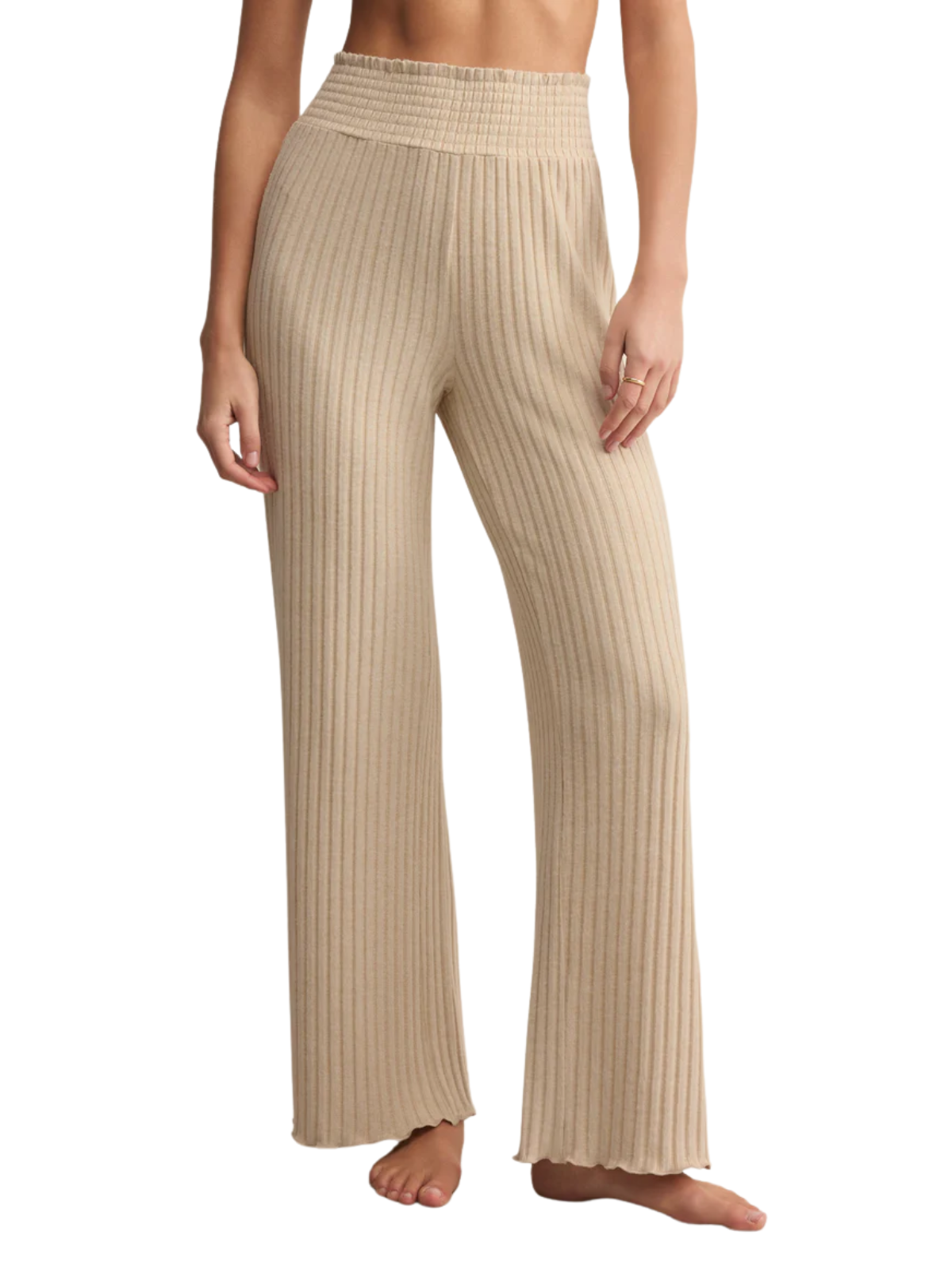 Dawn Smocked Rib Pant