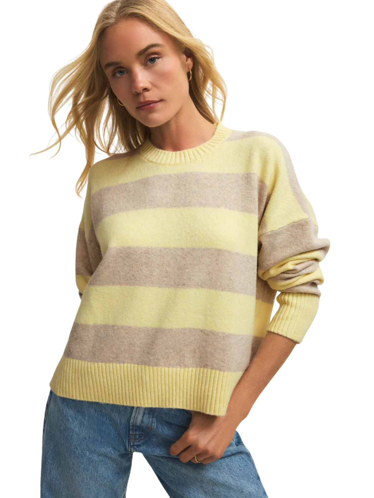 Cirrus Stripe Sweater