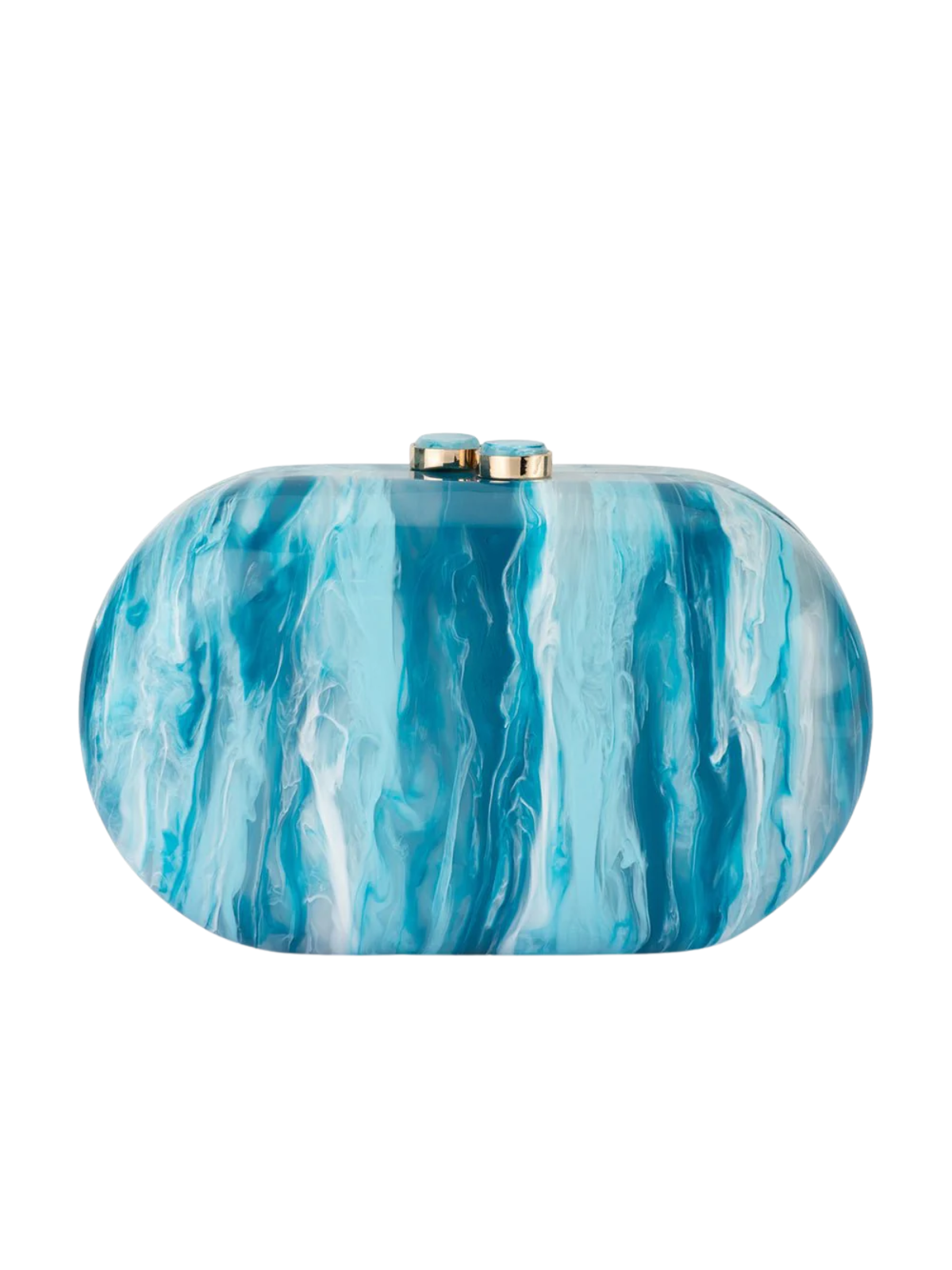 Maeve Marbled Clutch