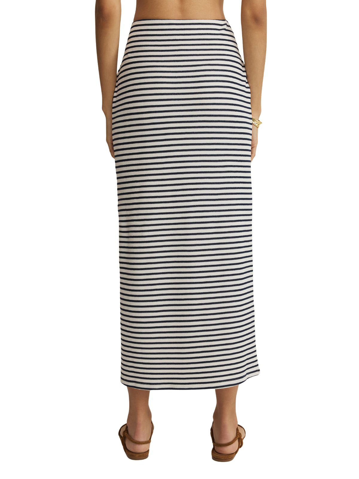 Ainslie Stripe Midi Skirt