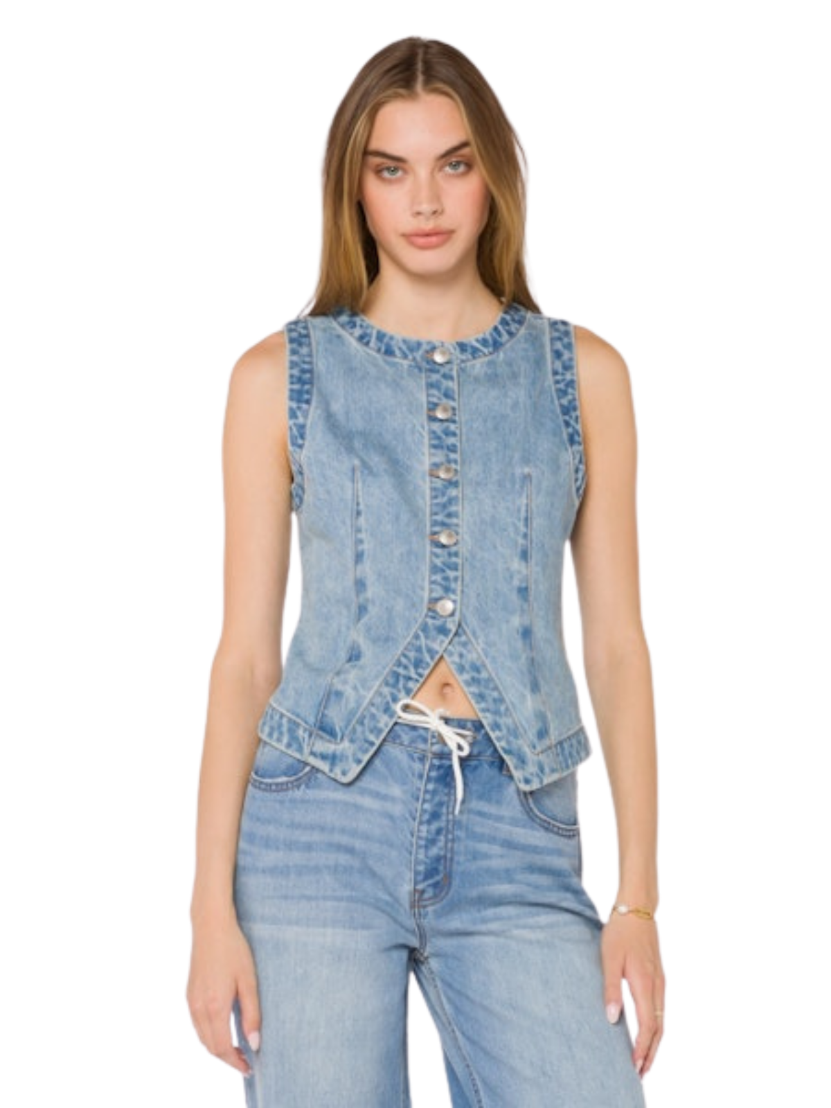 Ardel Denim Vest_Velvet Heart_DEJ-24660