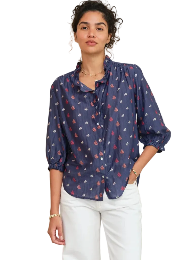 Auden Print Top_Mabe_743646-NVY