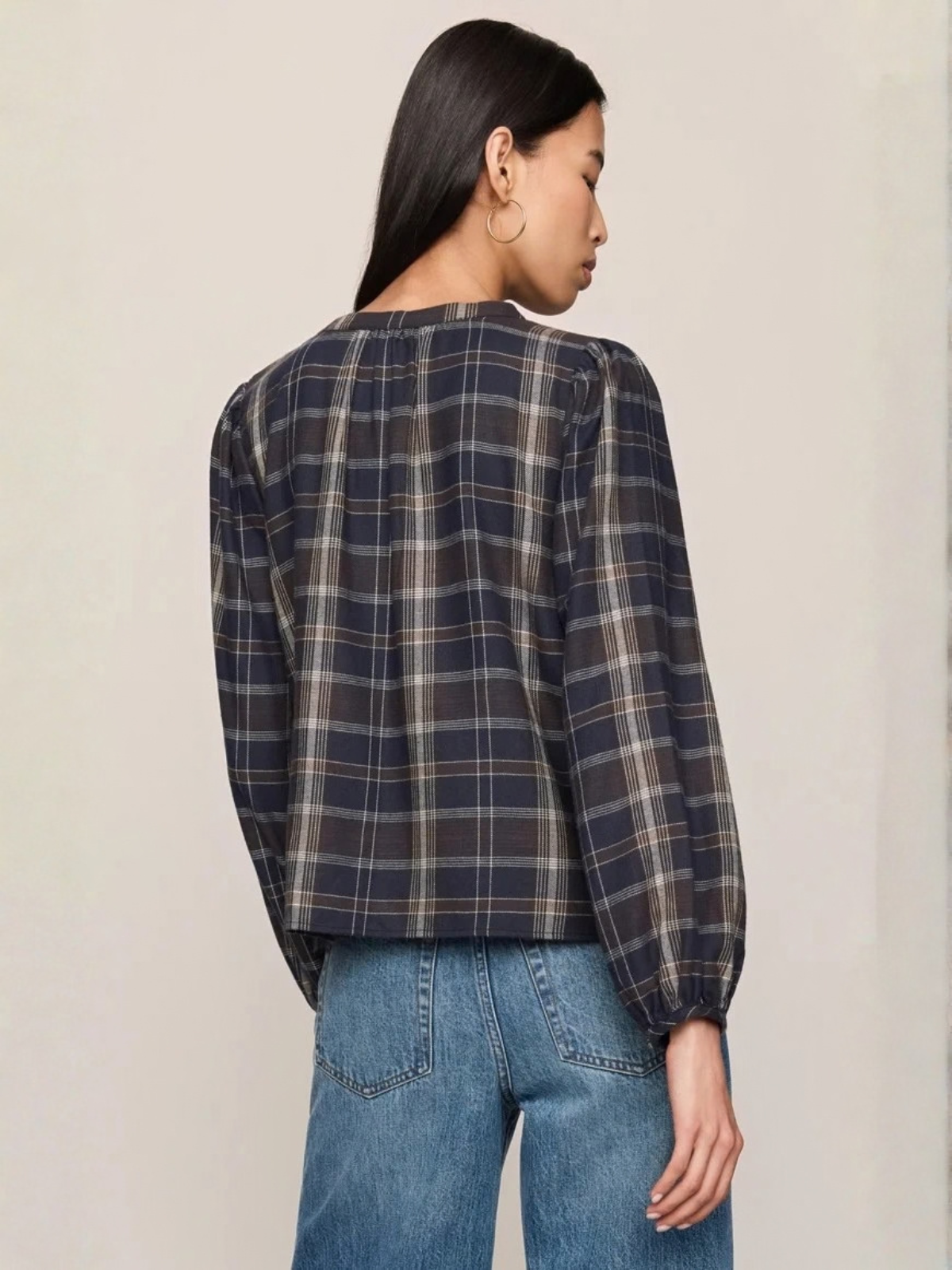 Autumn Plaid Button Up Top_Z Supply_ZT264735