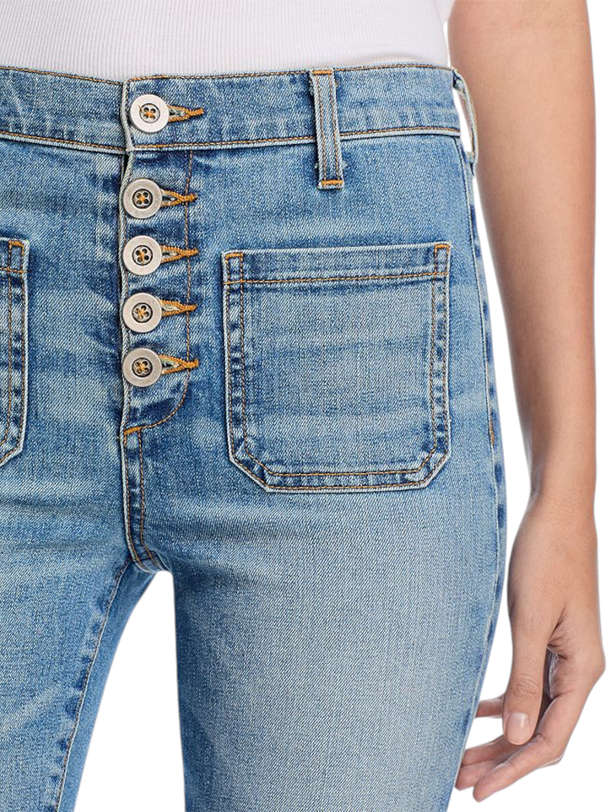 Cindy High Rise Flare Jeans