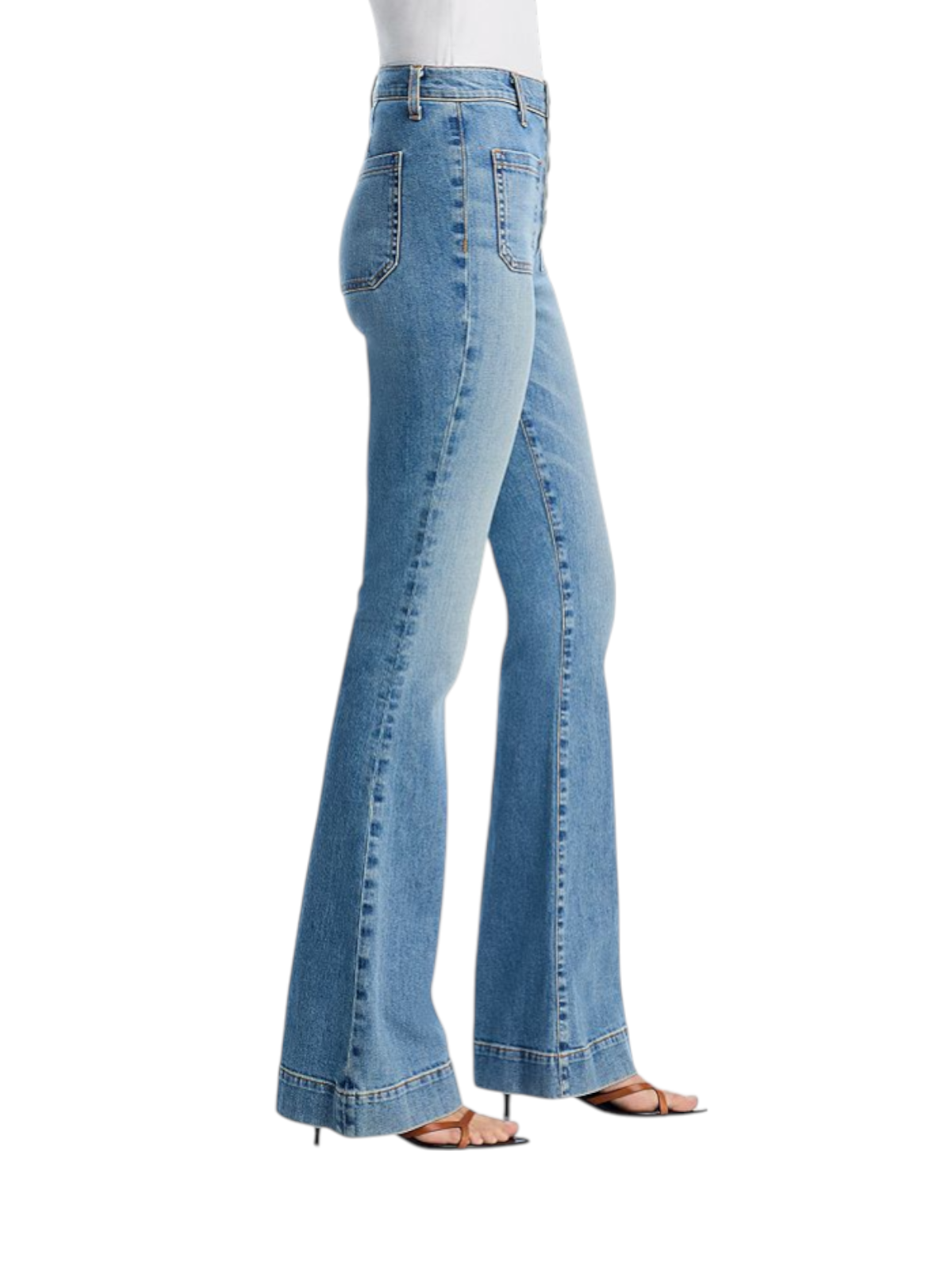 Cindy High Rise Flare Jeans