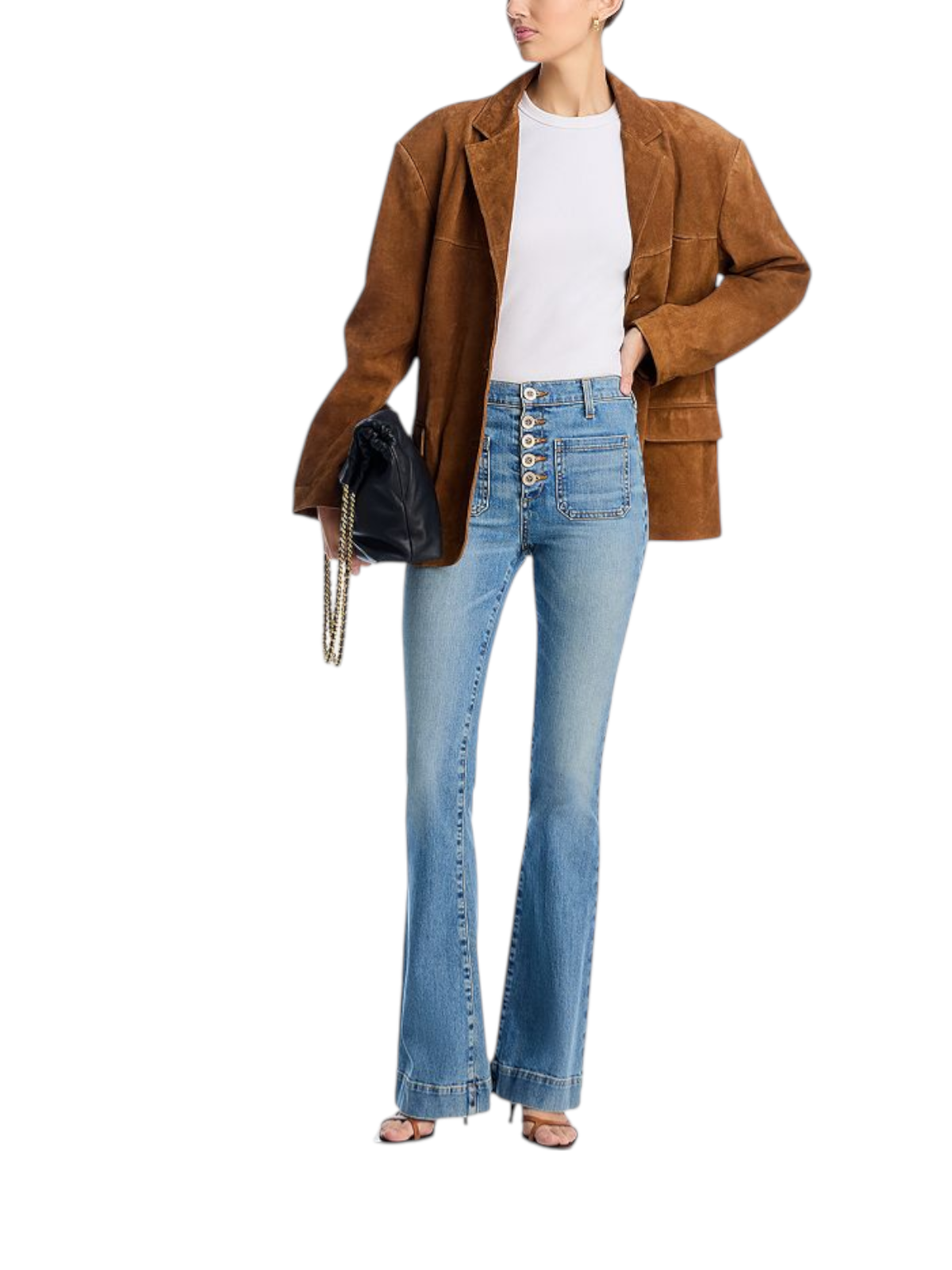 Cindy High Rise Flare Jeans