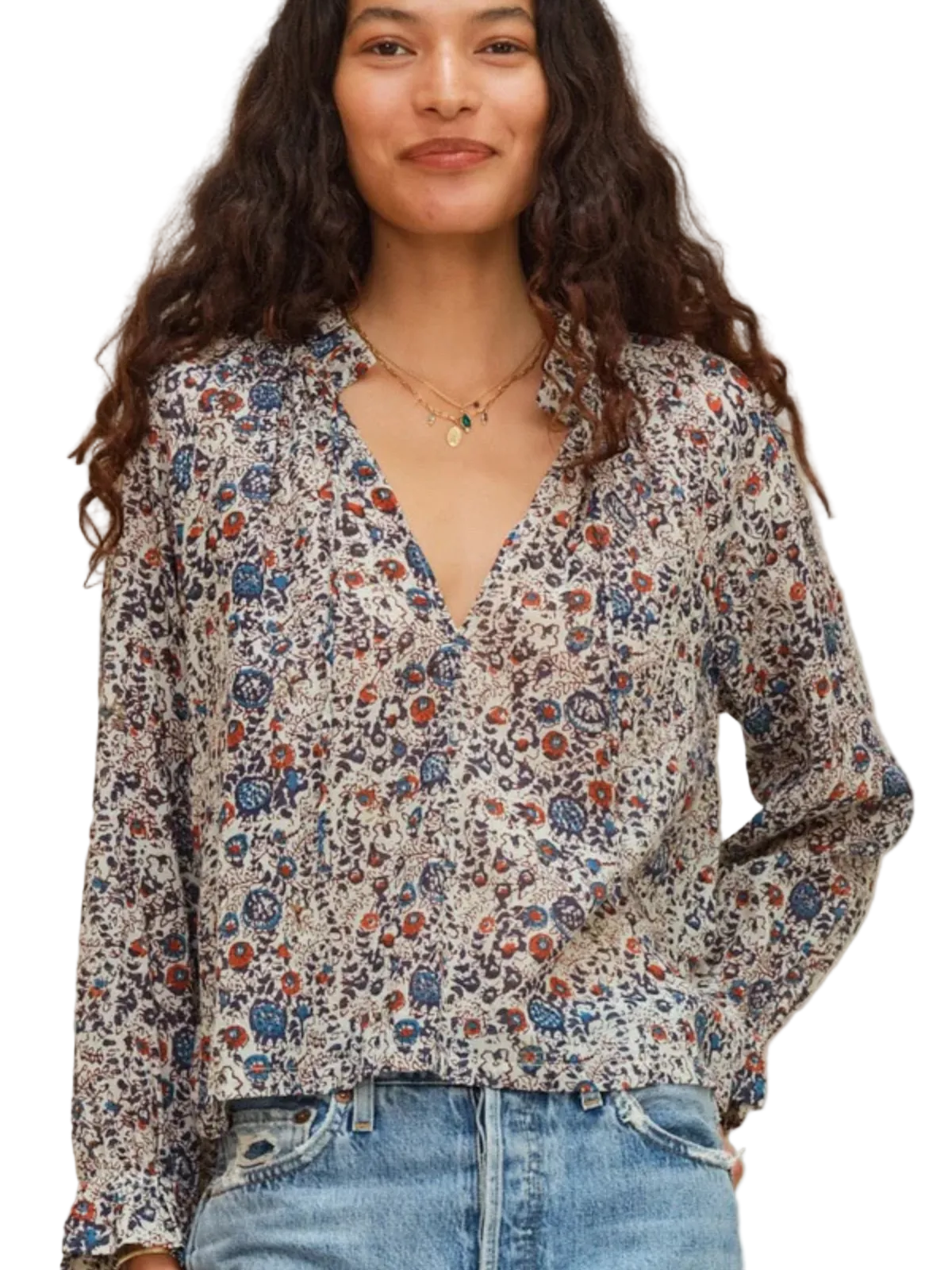 Cass Print Top_Mabe_742186-ING/RST
