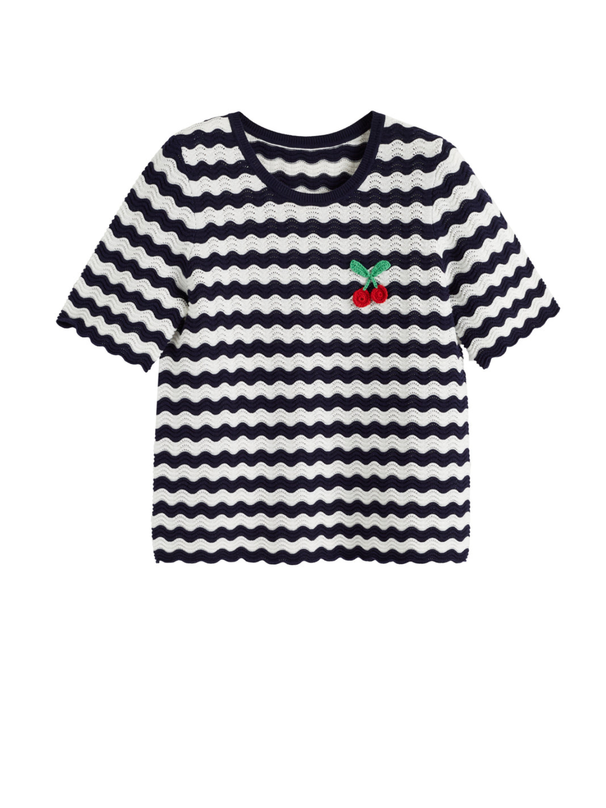 Cherry Crochet Tee_Chinti & Parker_KSS2659