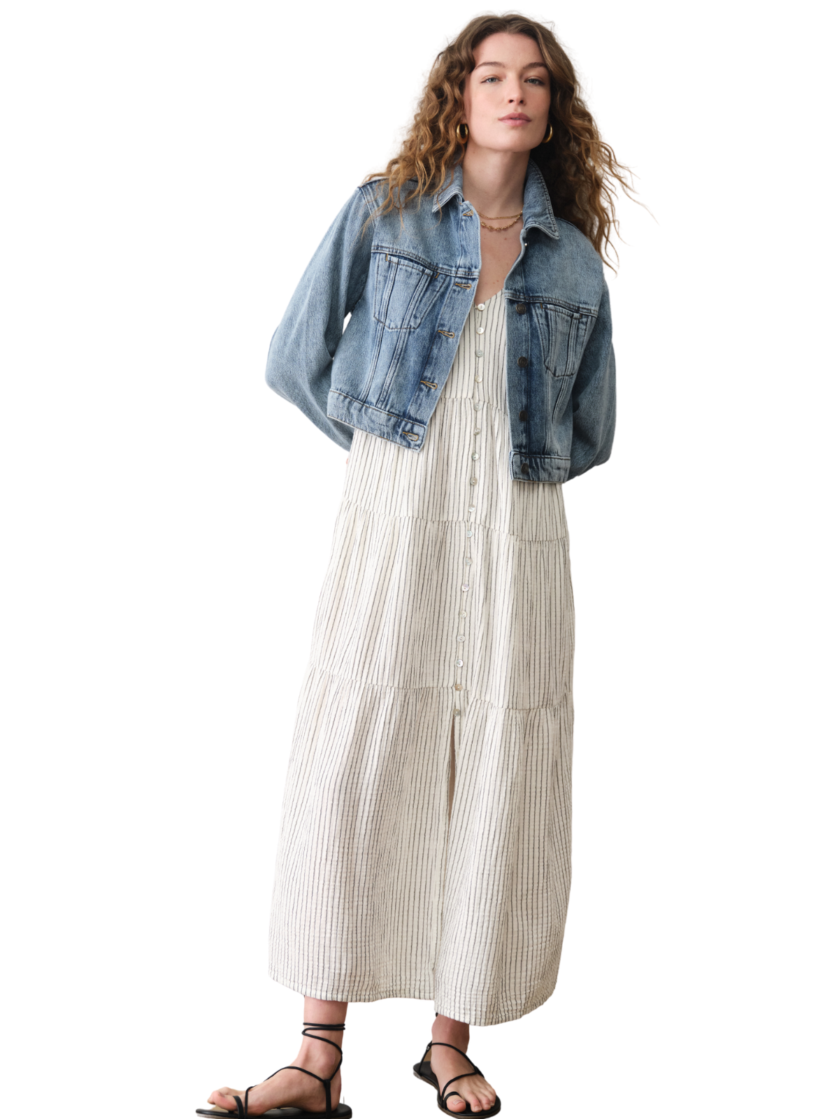 Corinne Button Dress_Marine Layer_1260206001302