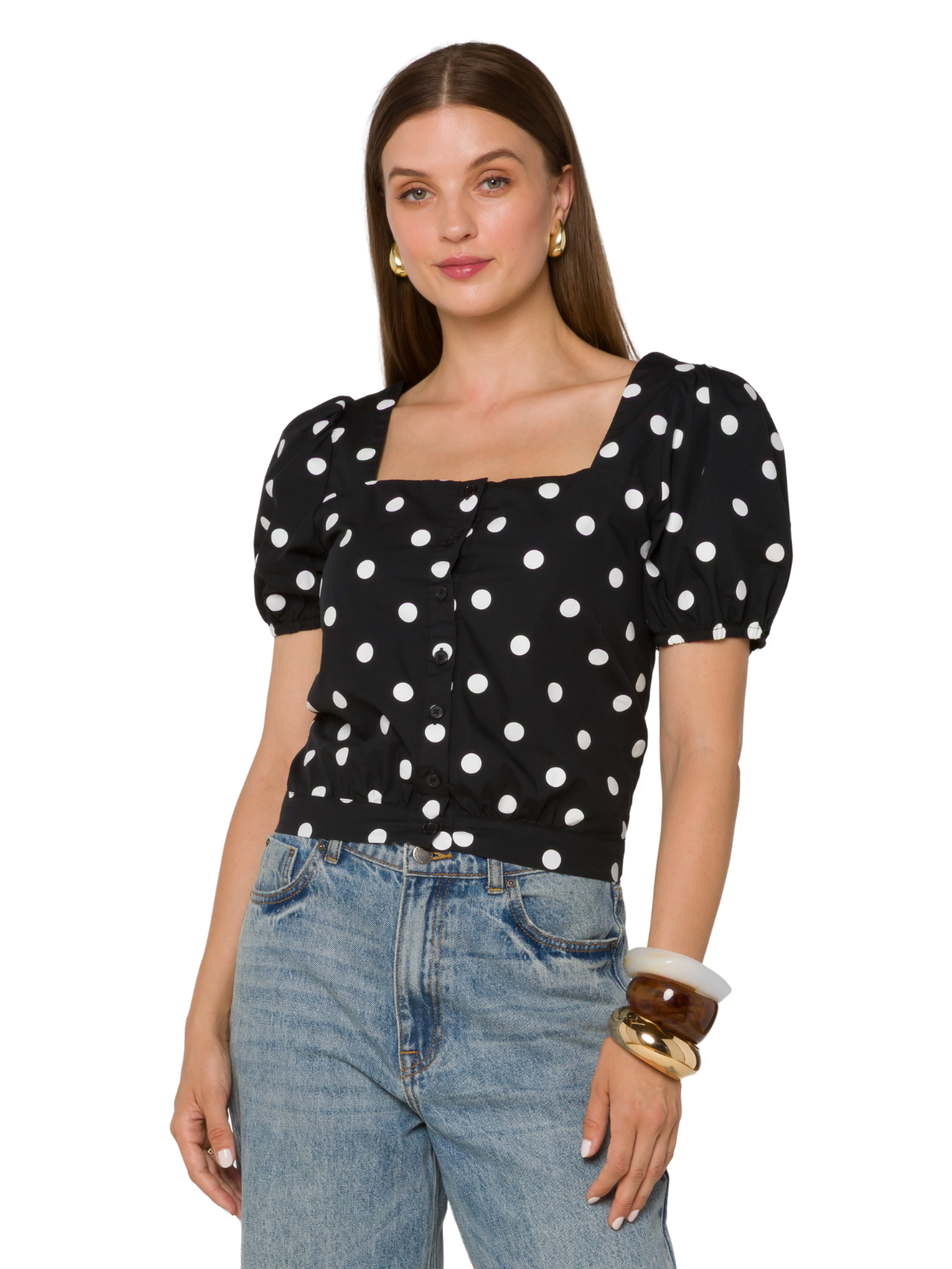 Dotted Bethie Top_Velvet Heart_CHV-25020