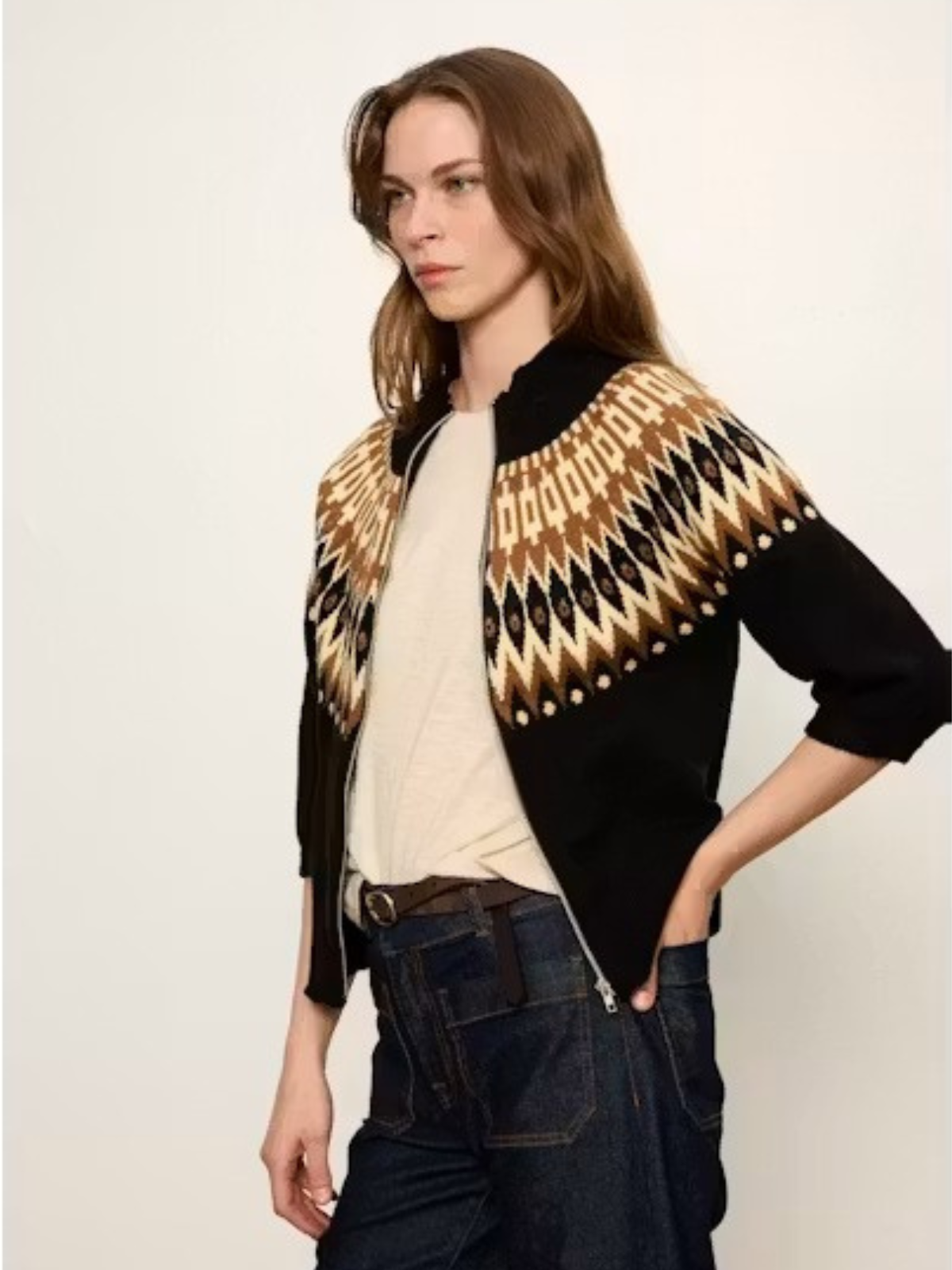 Fair Isle Zip Up Jacket_Sanctuary_CW1880SW7