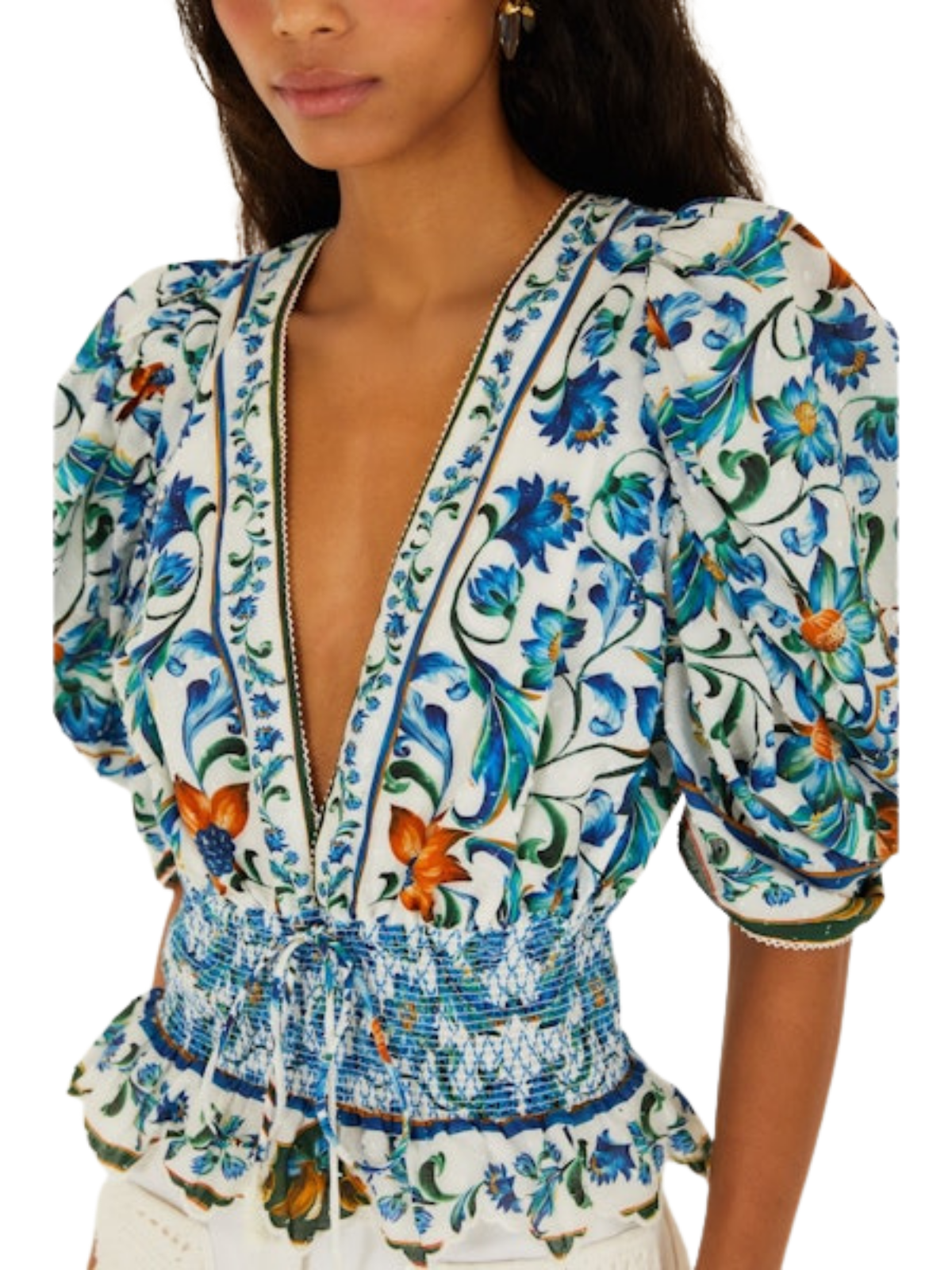 Flora_Tile_Off-White_Blouse_Farm_Rio_348831