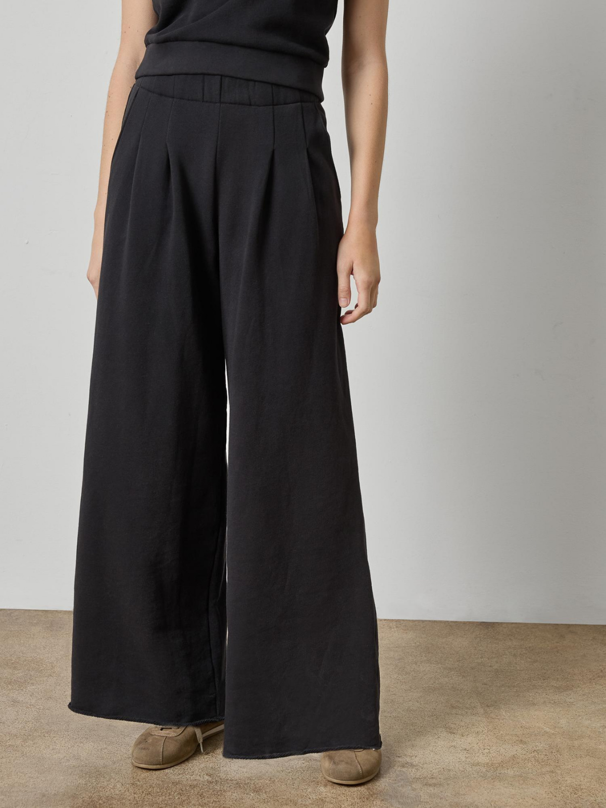 Full Length Terry Pant_Lilap_PA3542-BLA