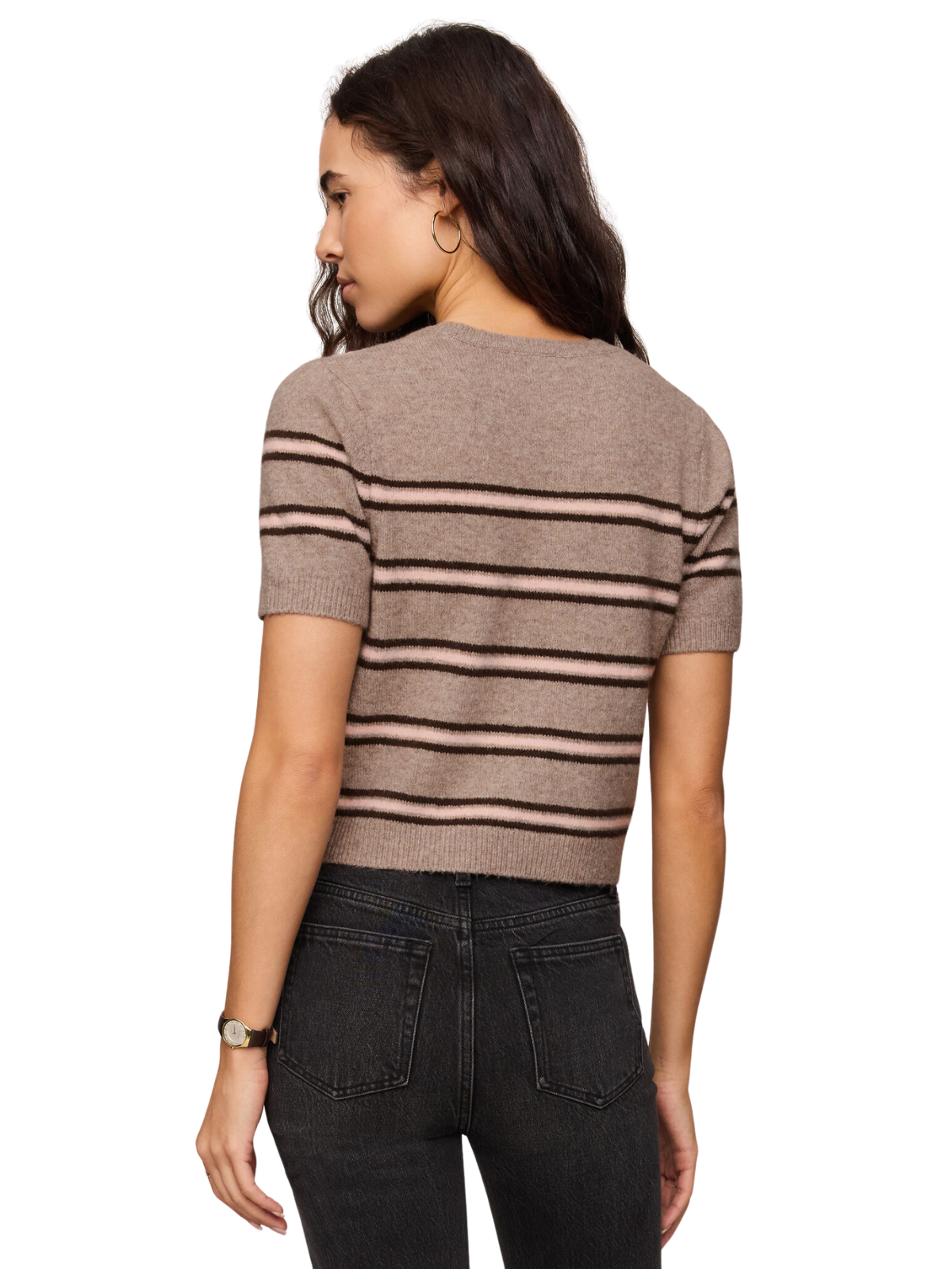Gatewood Stripe Sweater_Z Supply_ZW263305-HEA