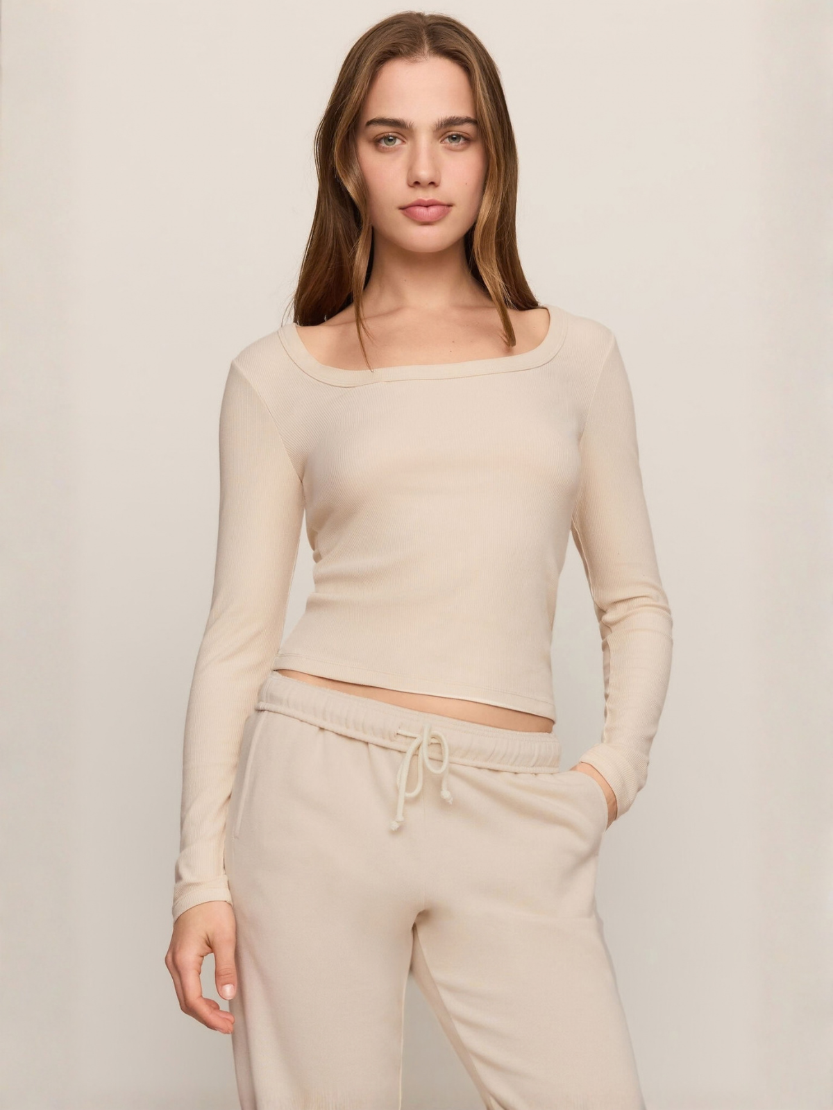 Greyson Scoop Long Sleeves Top_Z Supply_ZT263370