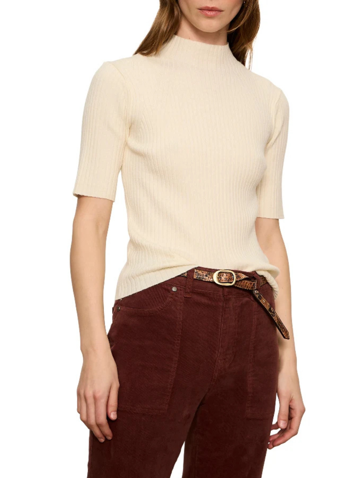 High Neck Ribbed Top_Sanctuary_CW1919RC5