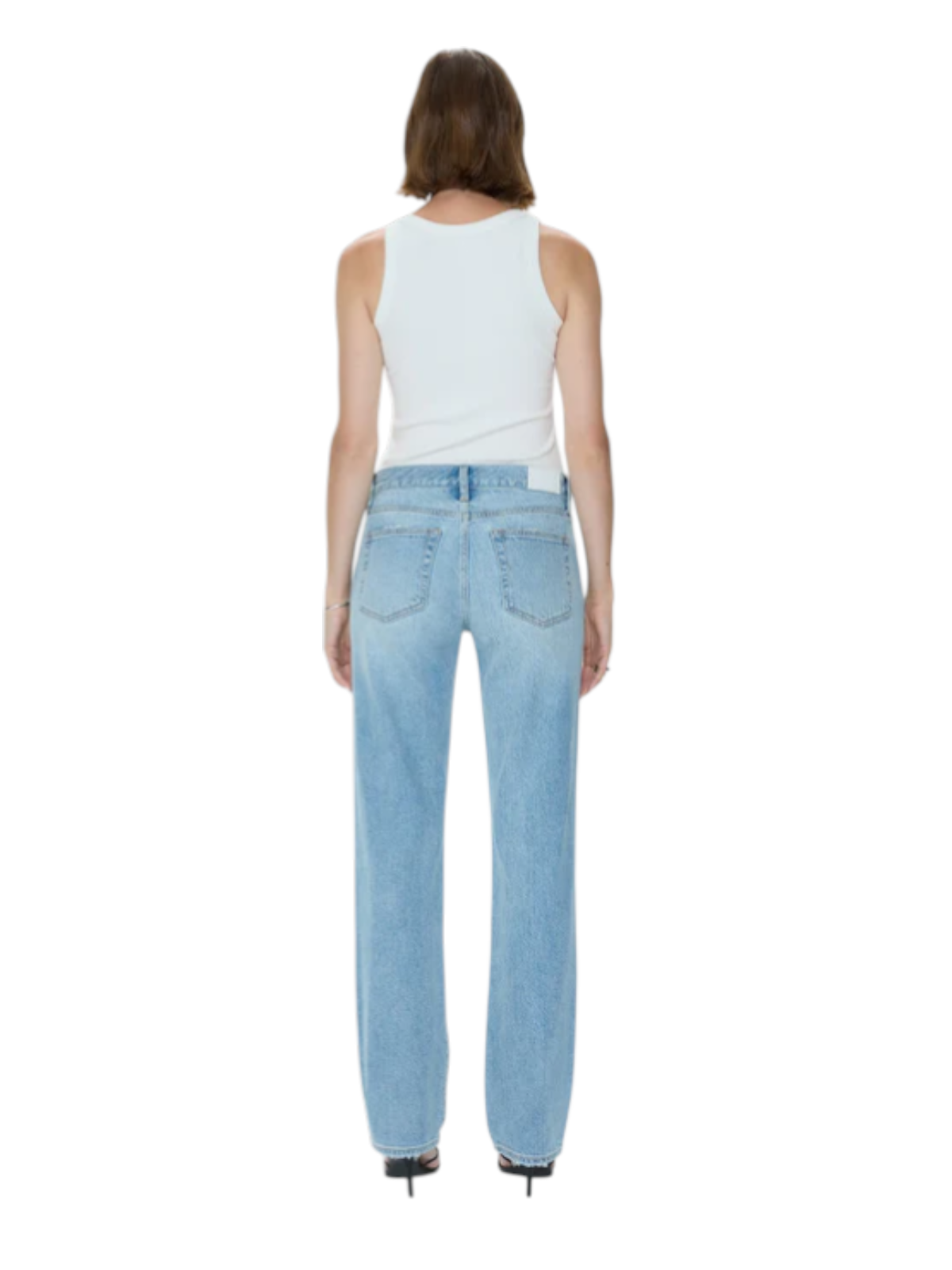 Issa Mid-Rise Straight Jean