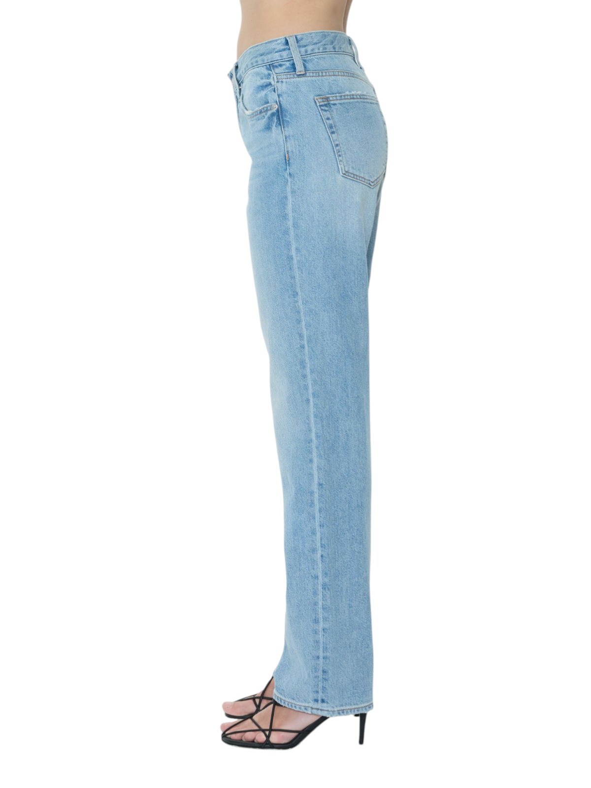 Issa Mid-Rise Straight Jean