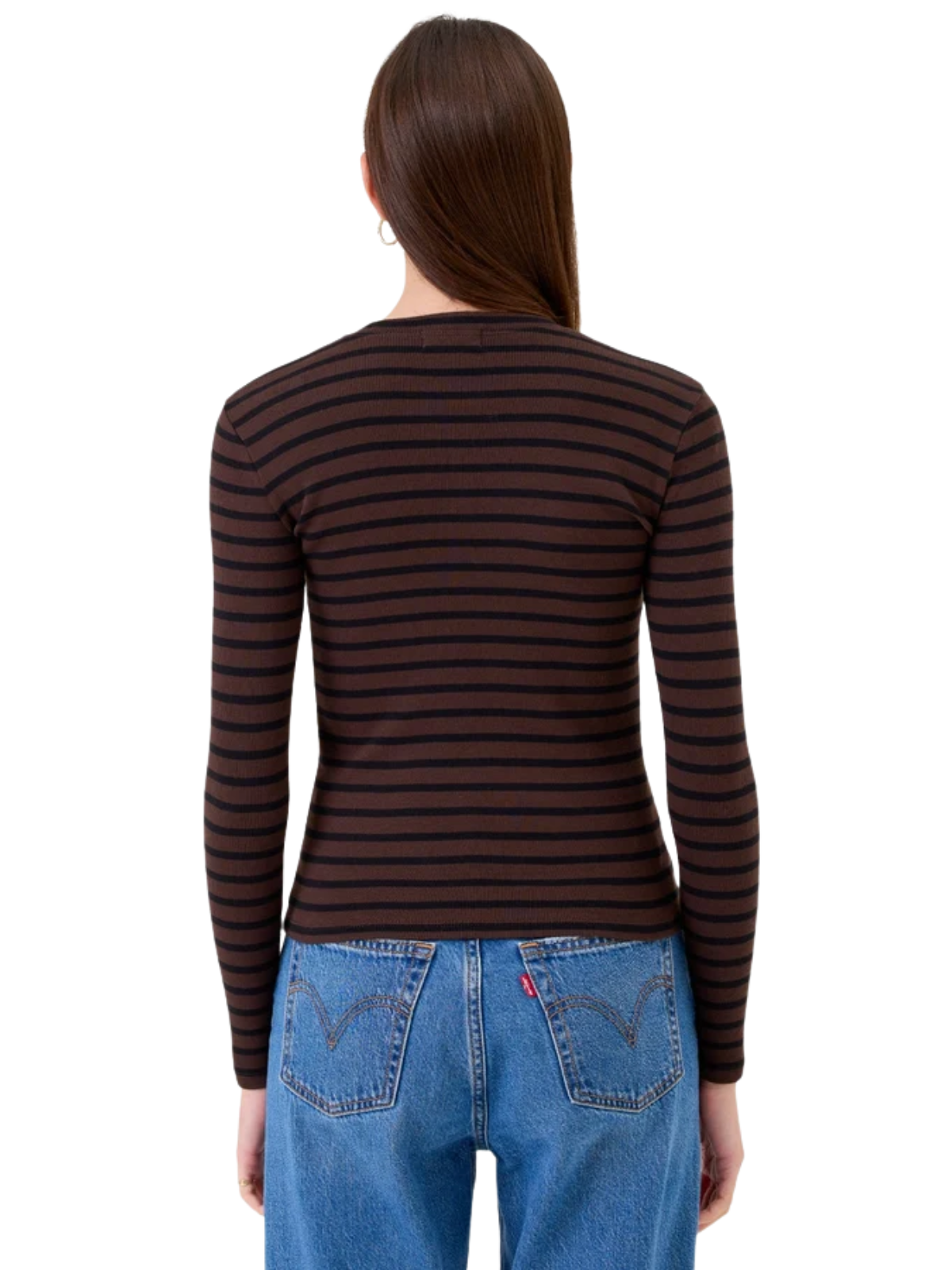 Long Sleeve Striped Tee-GoldieLewinter-25955STCFB-3