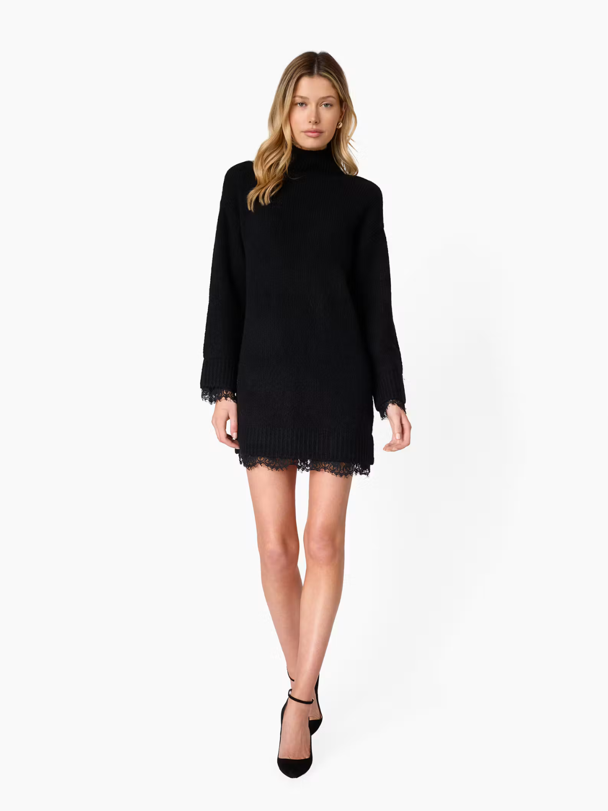 Lynette Turtleneck Sweater Dress - Cami - H26-F-D01