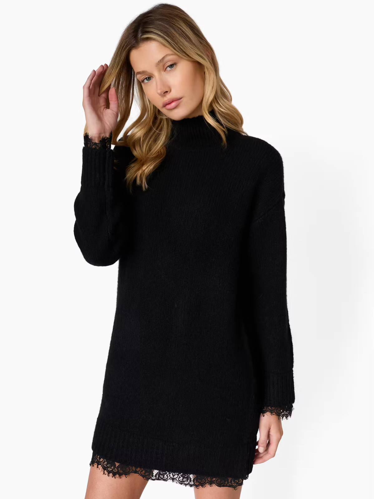 Lynette Turtleneck Sweater Dress - Cami - H26-F-D01