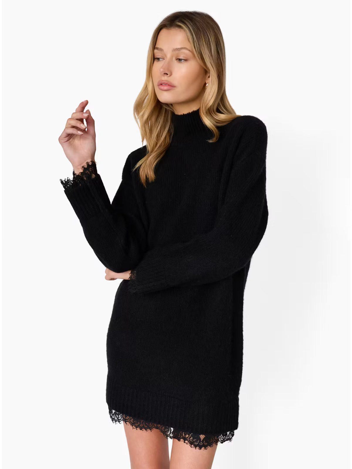 Lynette Turtleneck Sweater Dress - Cami - H26-F-D01
