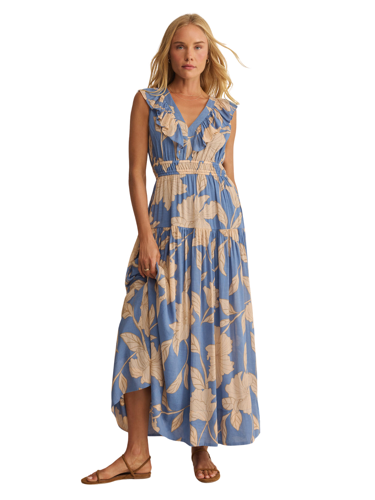 Malene Bloom Floral Maxi Dress