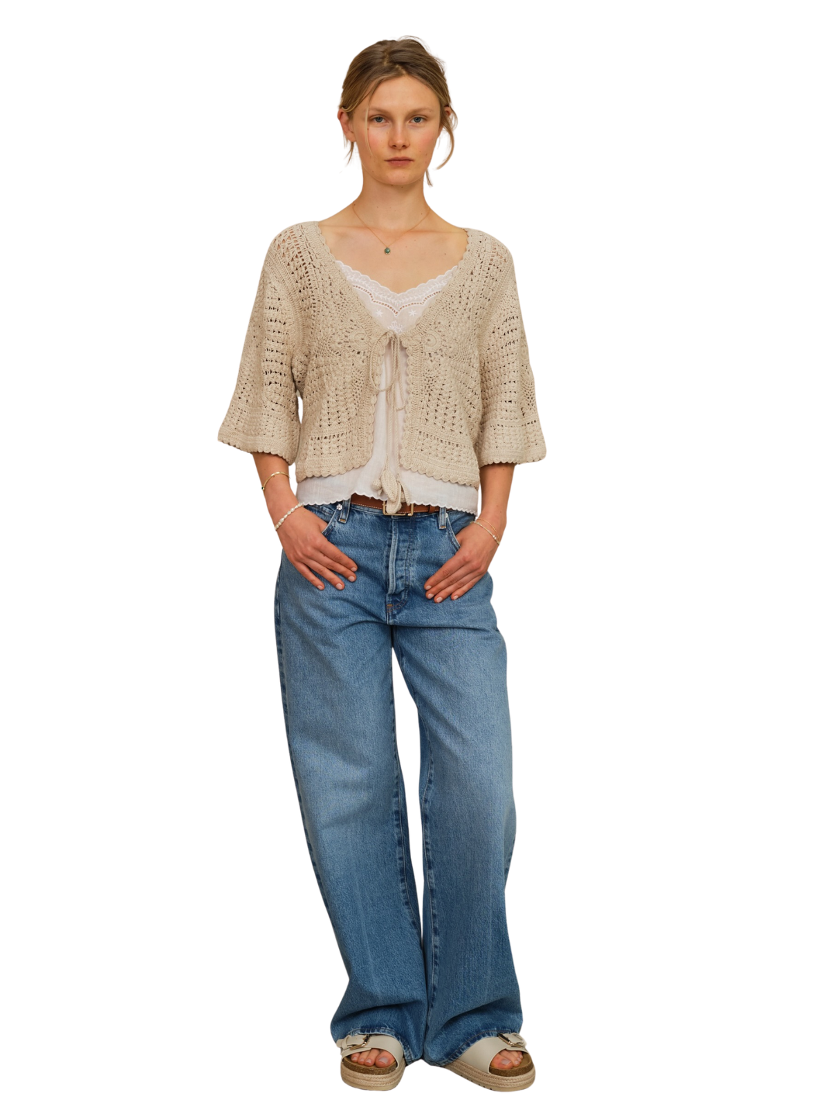Margo Crochet Cropped Cardigan_Mabe_7465488-ECR