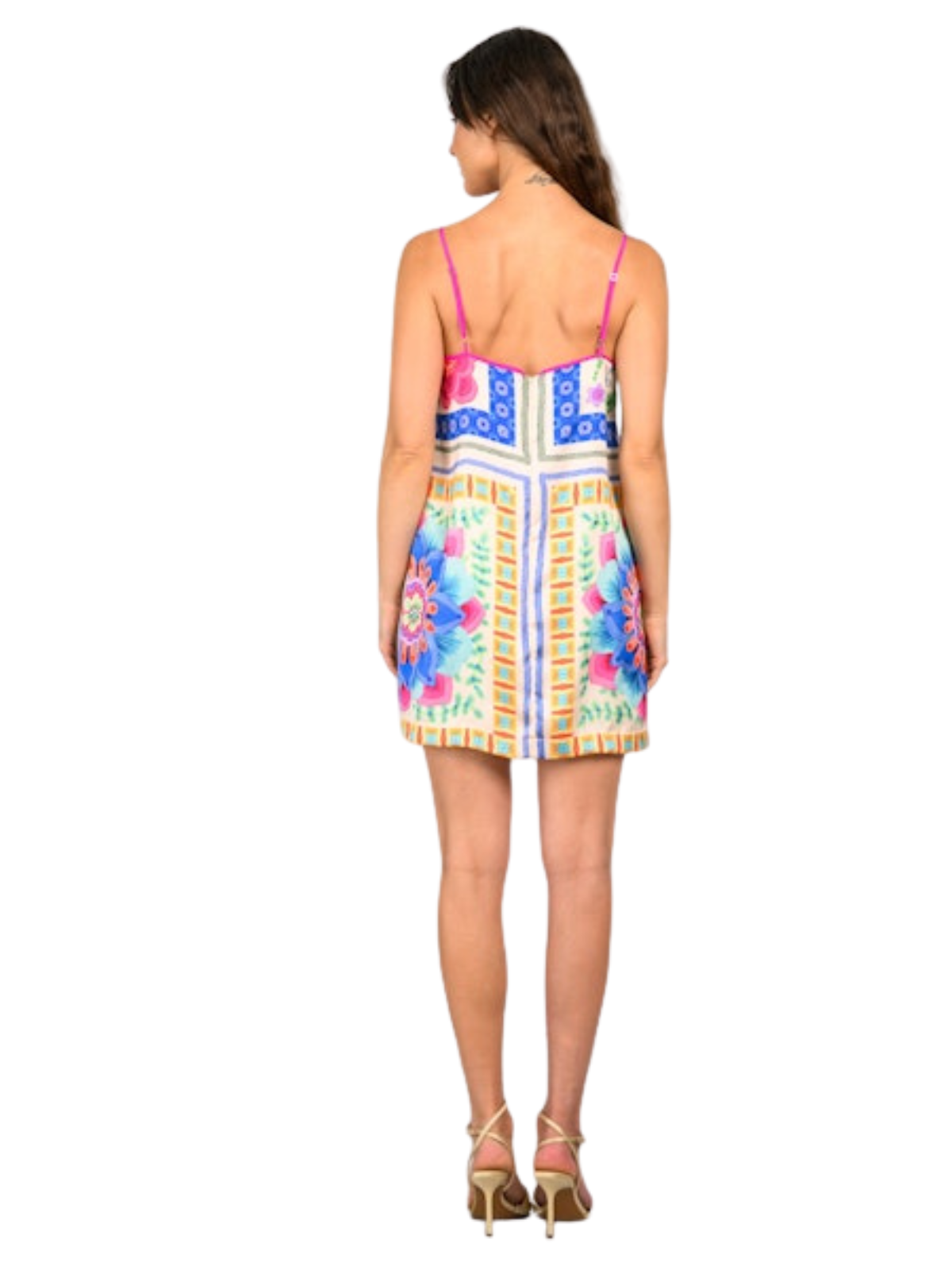 Melany Dress_Lavender Brown_BPT2302R35