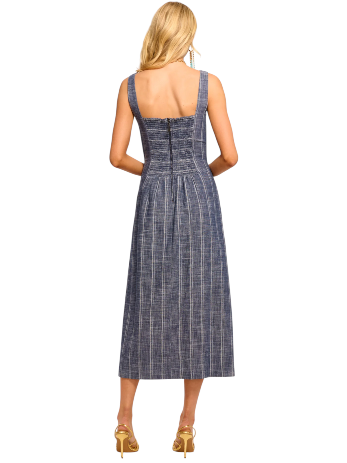 Noemi Button Down Midi Dress