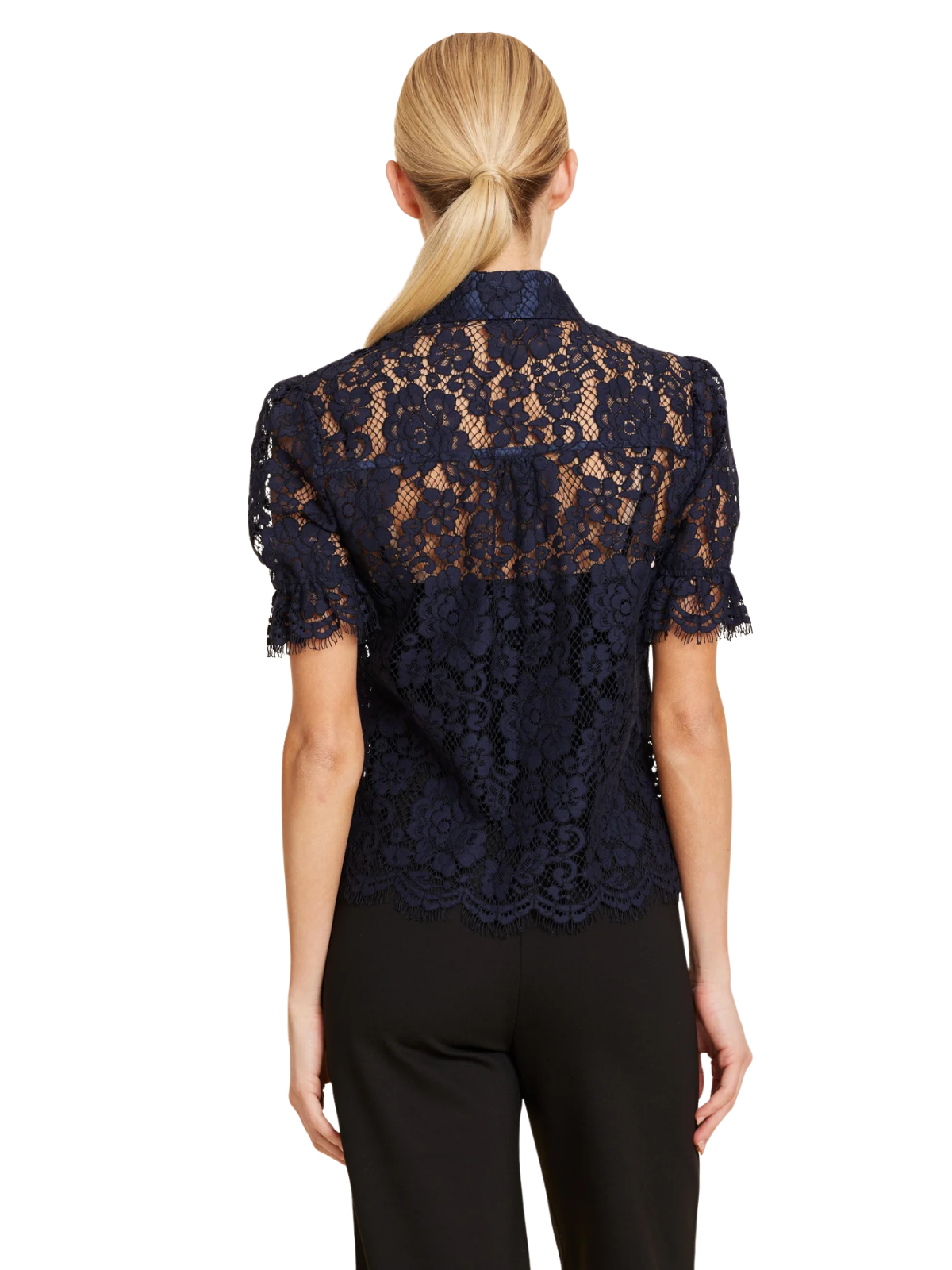 New Floral Lace Elastic Cuff Top_DolceCabo_264