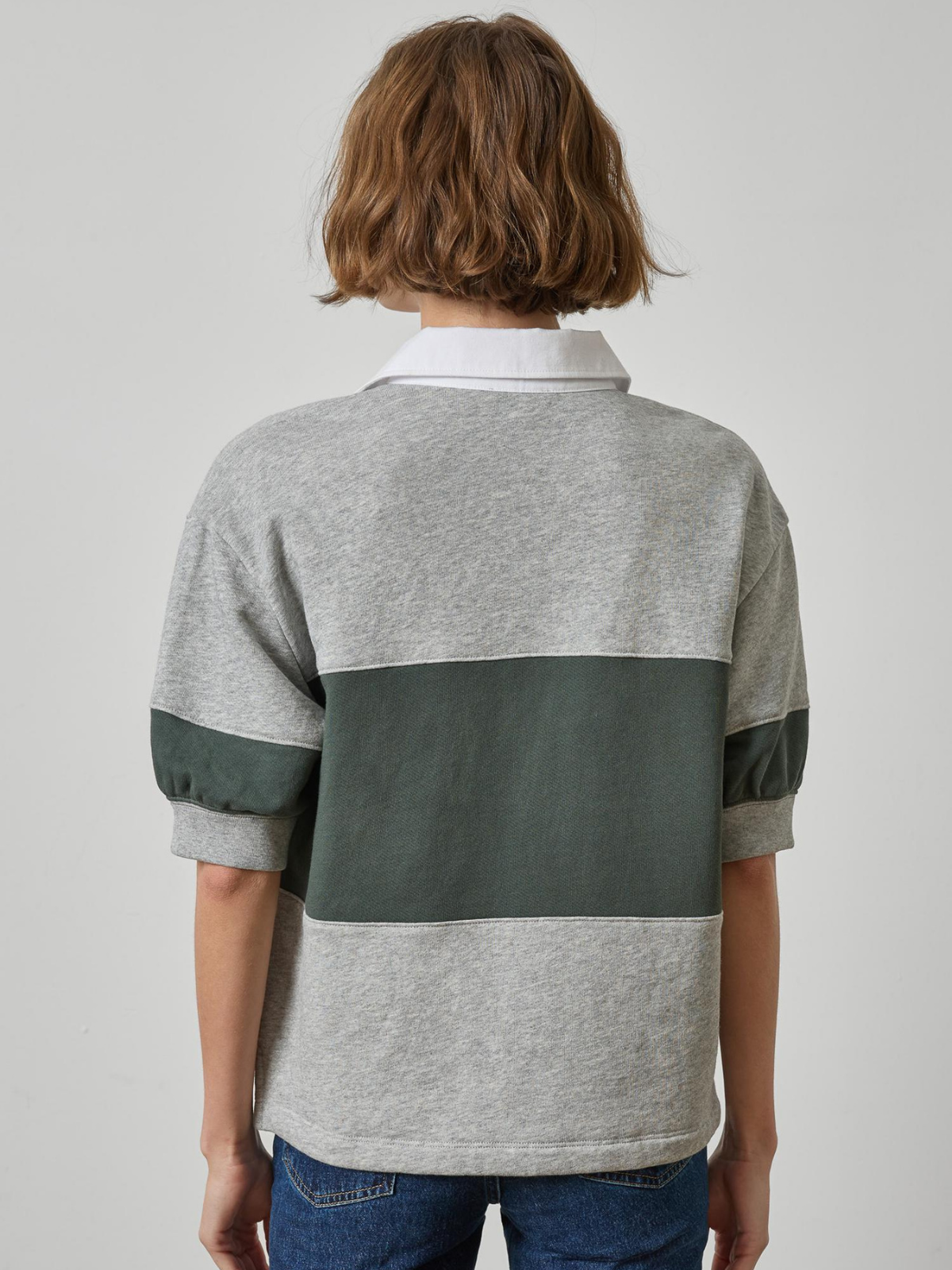 Oversized Elbow Sleeve Rugby_Lillap_PA3539-HGRY