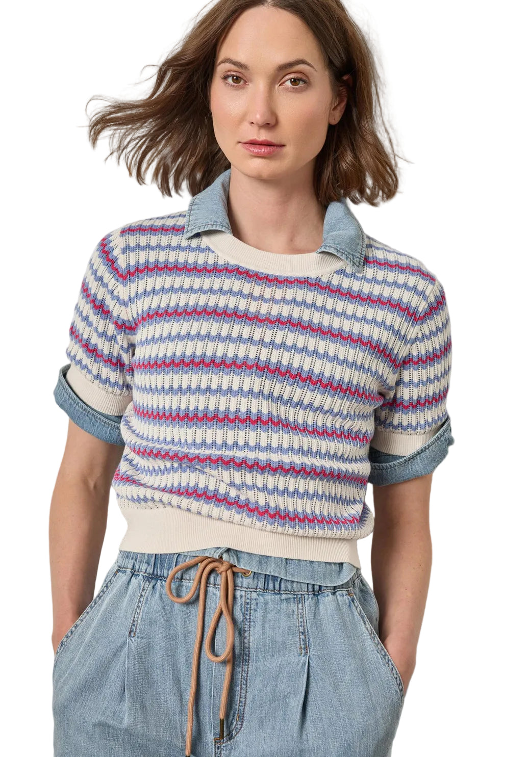 Novelty Stripe Sweater