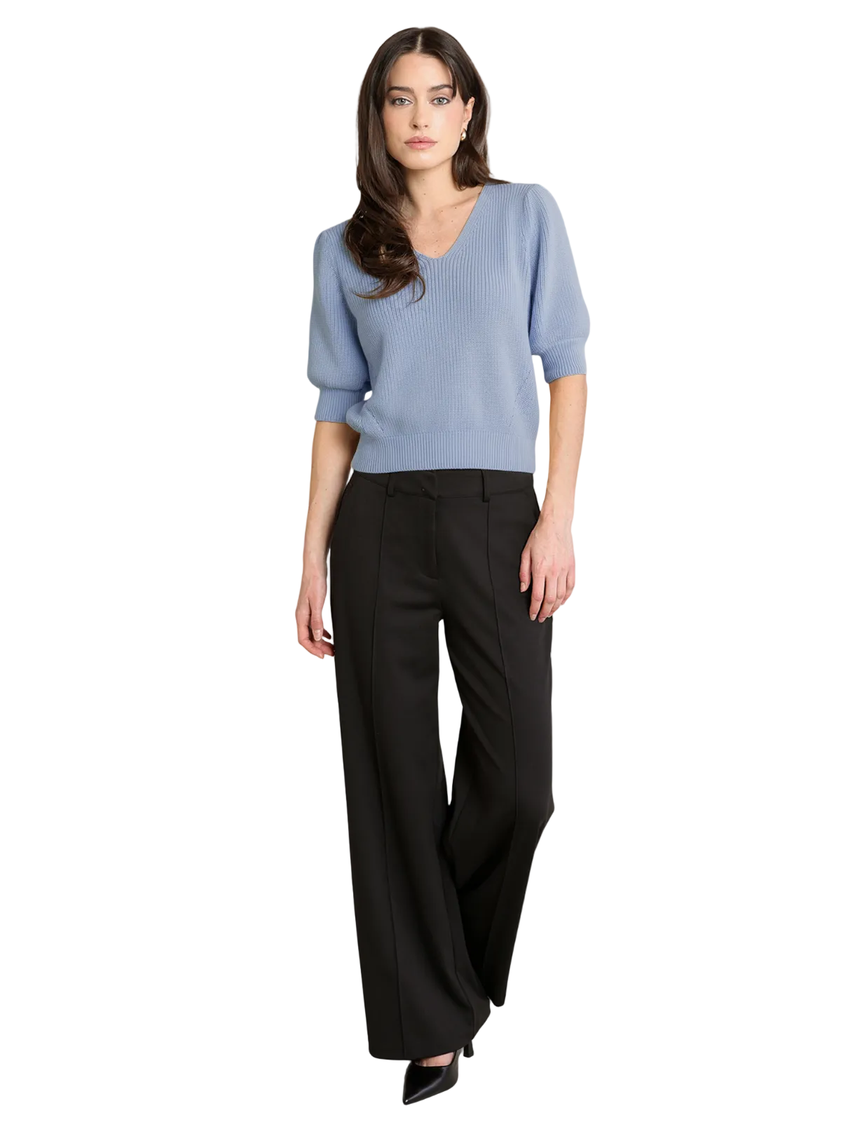 Puffy Sleeve Sweater Top_Dex_2827003-13344