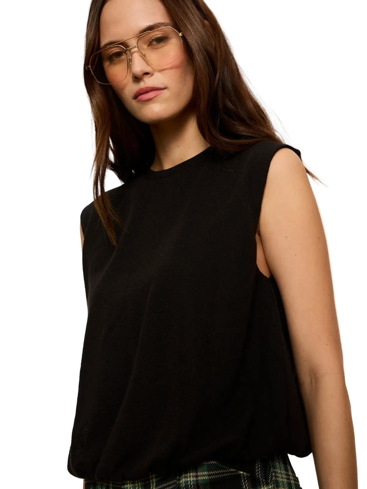 Quinn Bubble Shell Top_Sanctuary_CT4369KJO-BLCK