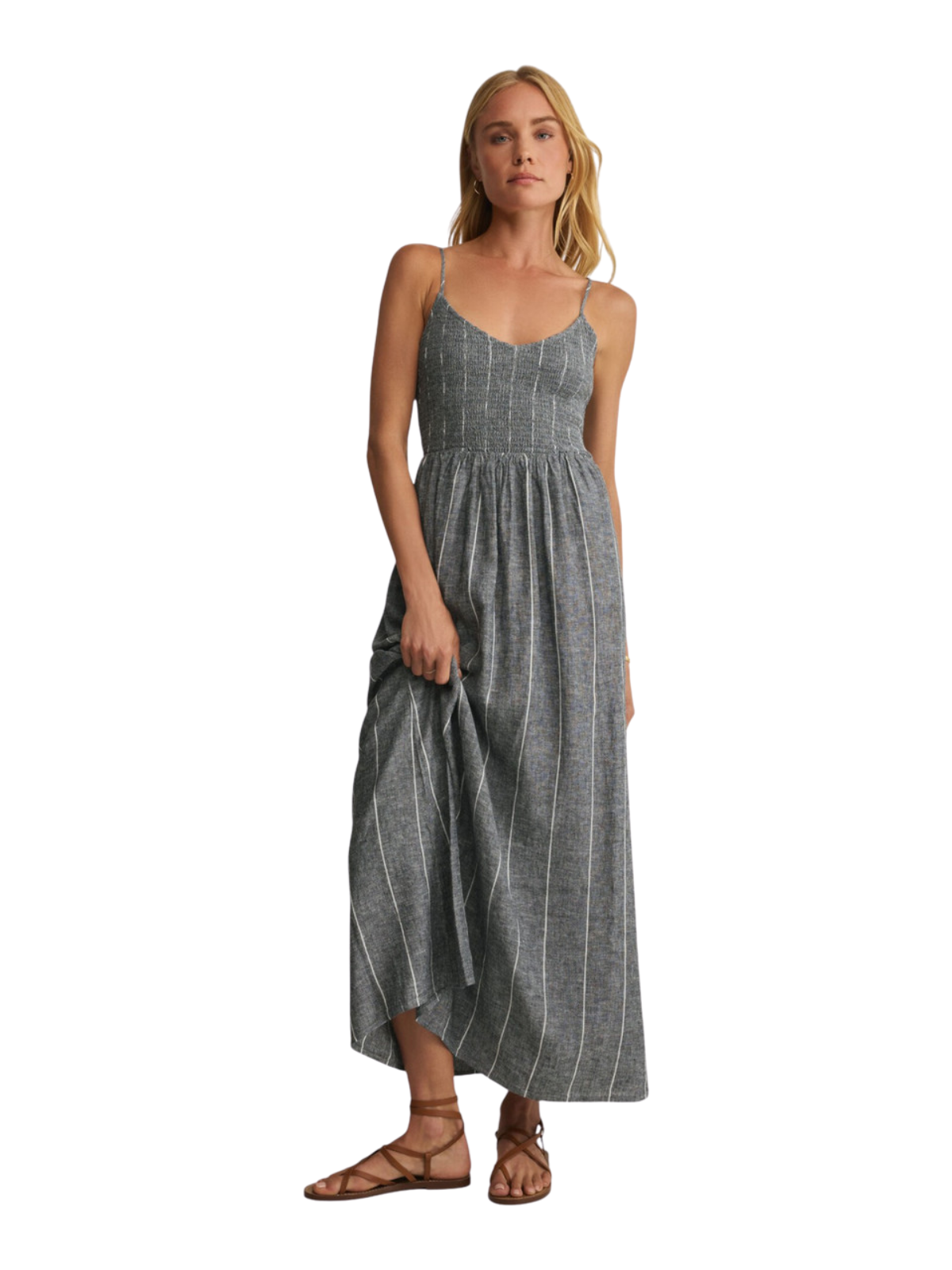 Romy Striped Maxi Dress_Z Supply_ZD262606-ECP-XS